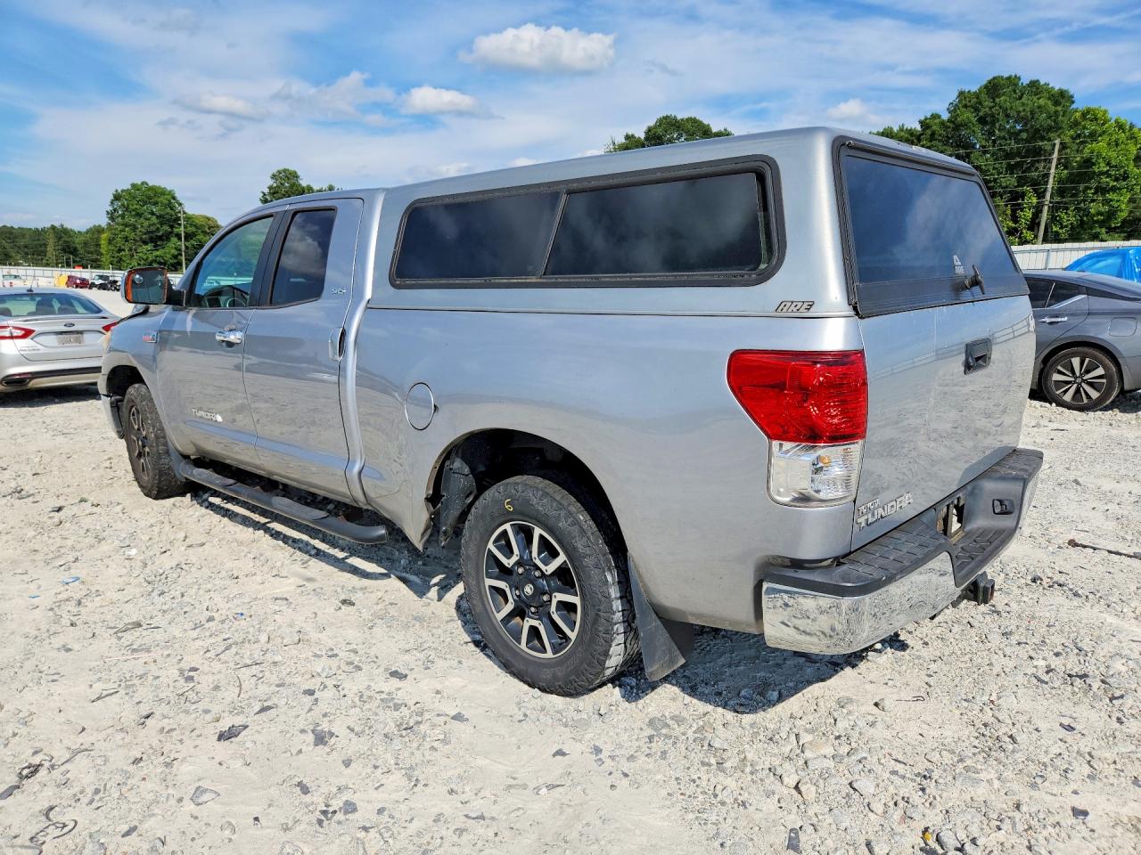 2012 Toyota Tundra Double Cab Sr5 Silver vin: 5TFRY5F1XCX125208