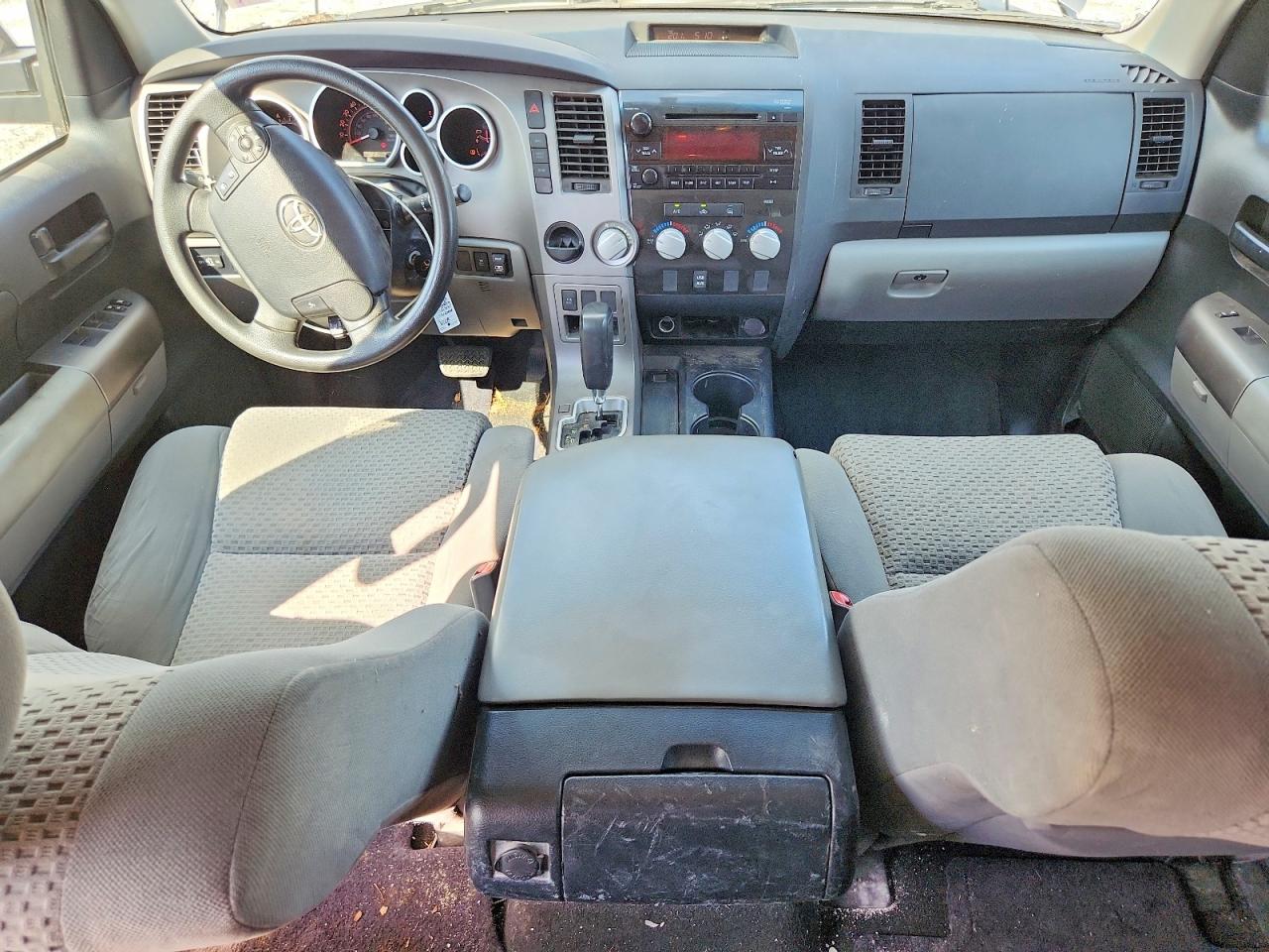 2012 Toyota Tundra Double Cab Sr5 Silver vin: 5TFRY5F1XCX125208