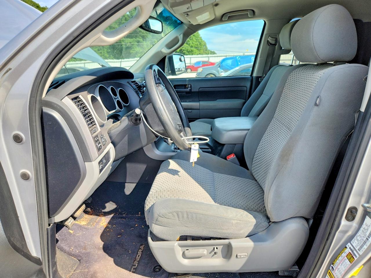 2012 Toyota Tundra Double Cab Sr5 Silver vin: 5TFRY5F1XCX125208