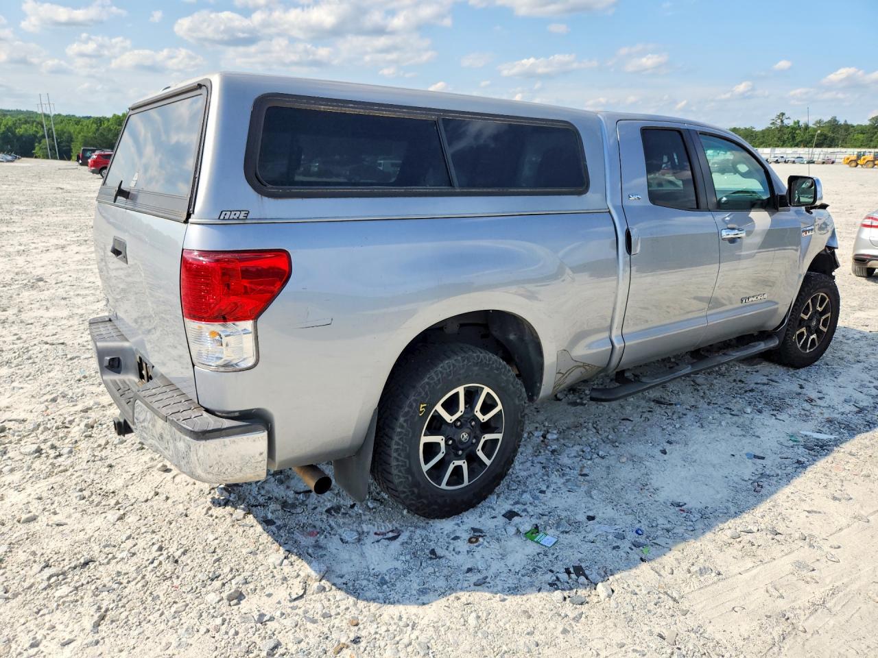 2012 Toyota Tundra Double Cab Sr5 Silver vin: 5TFRY5F1XCX125208