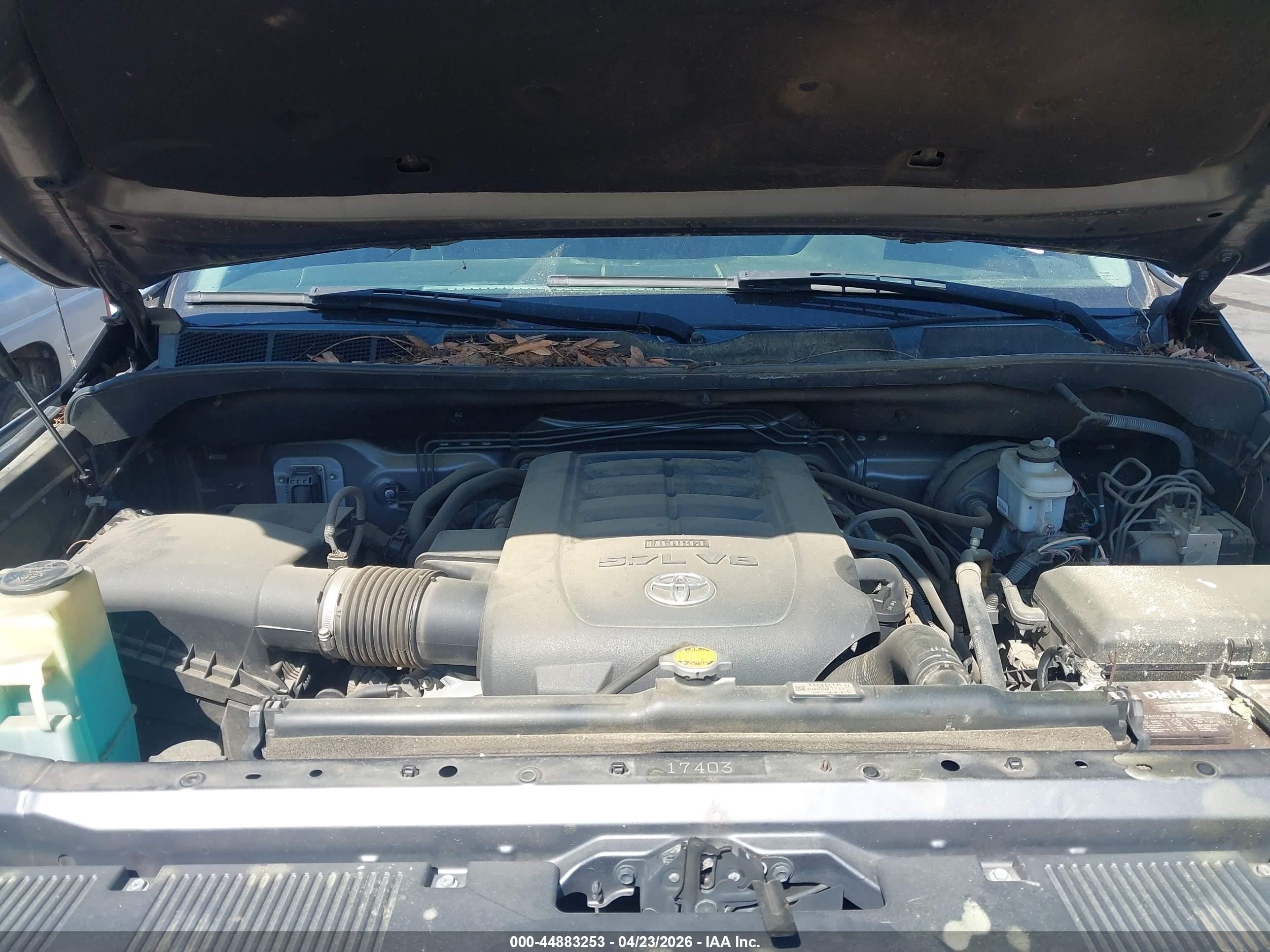 2014 Toyota Tundra Sr5 5.7l V8 Gray vin: 5TFRY5F1XEX170555