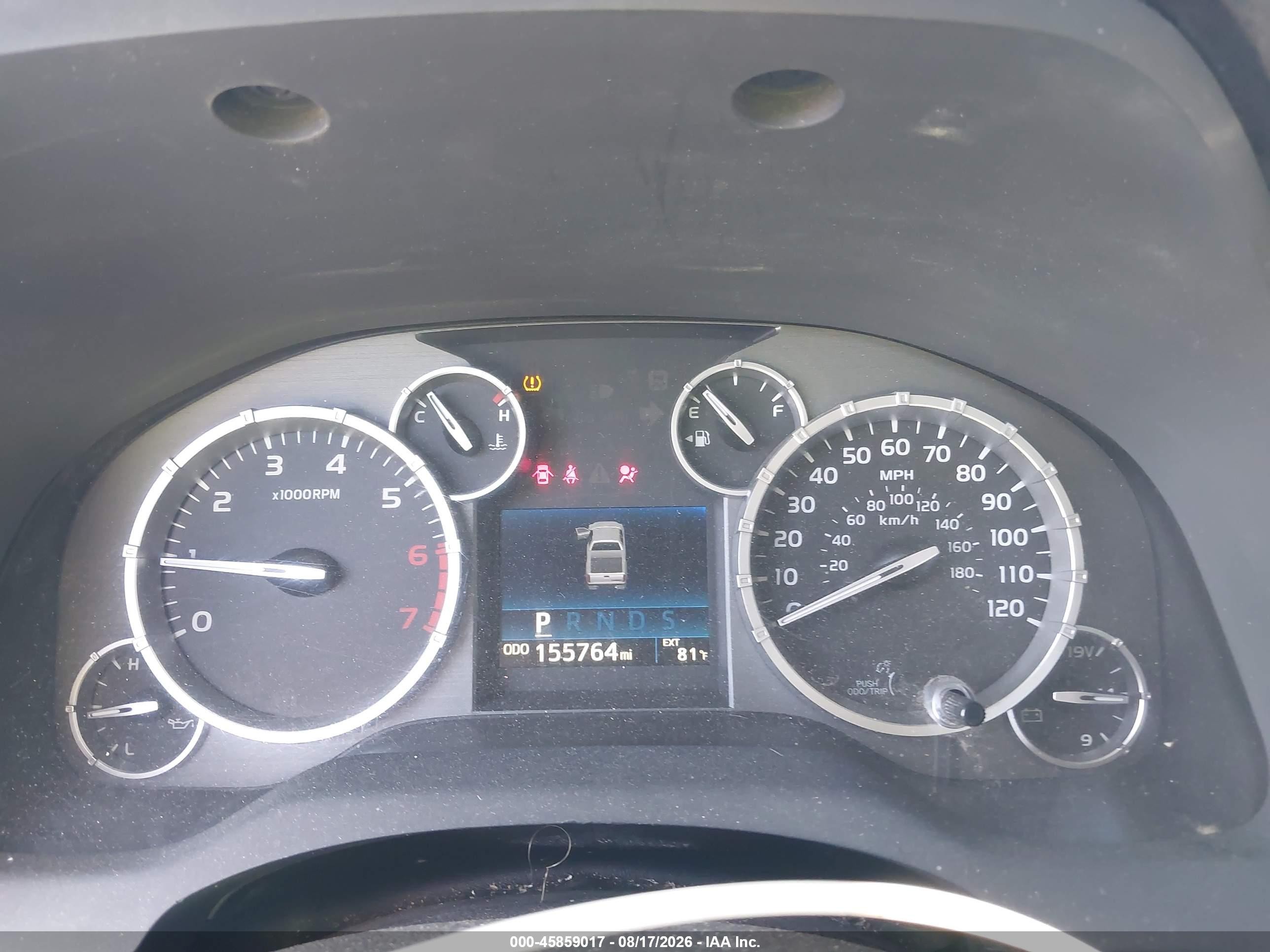 2015 Toyota Tundra Sr5 5.7l V8 Silver vin: 5TFRY5F1XFX185753