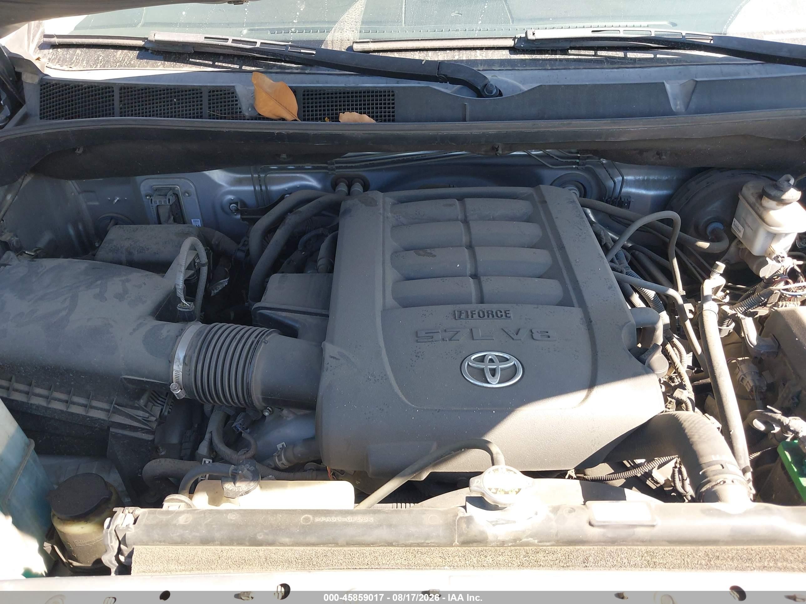 2015 Toyota Tundra Sr5 5.7l V8 Silver vin: 5TFRY5F1XFX185753