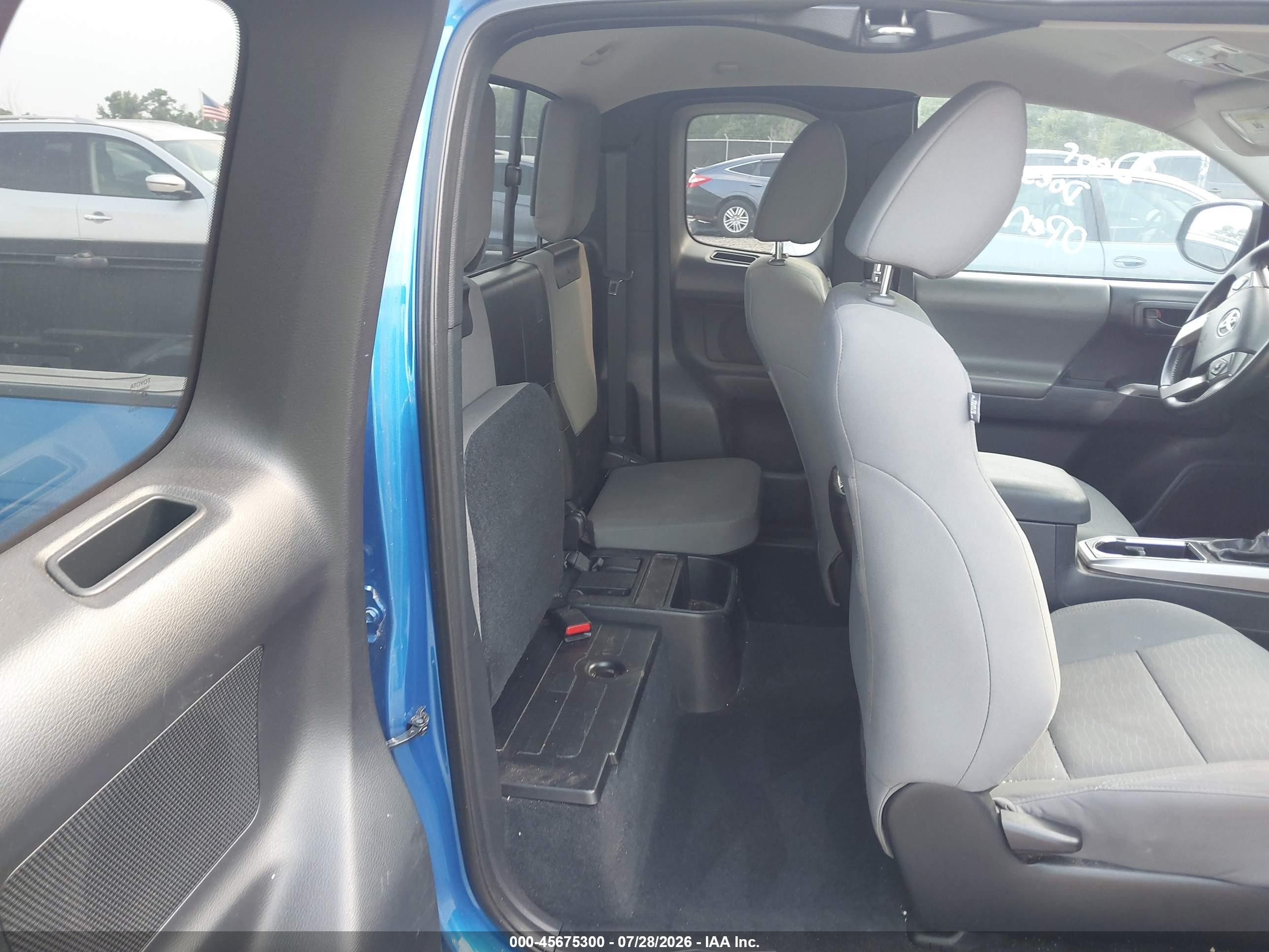 2016 Toyota Tacoma Sr5 V6 Синий vin: 5TFRZ5CN2GX012766