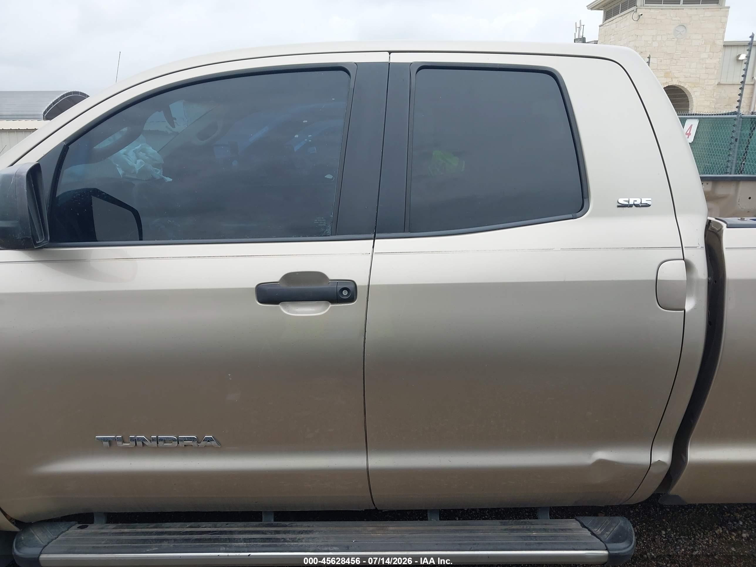 2007 Toyota Tundra Sr5 4.7l V8 Gold vin: 5TFST54117X001773
