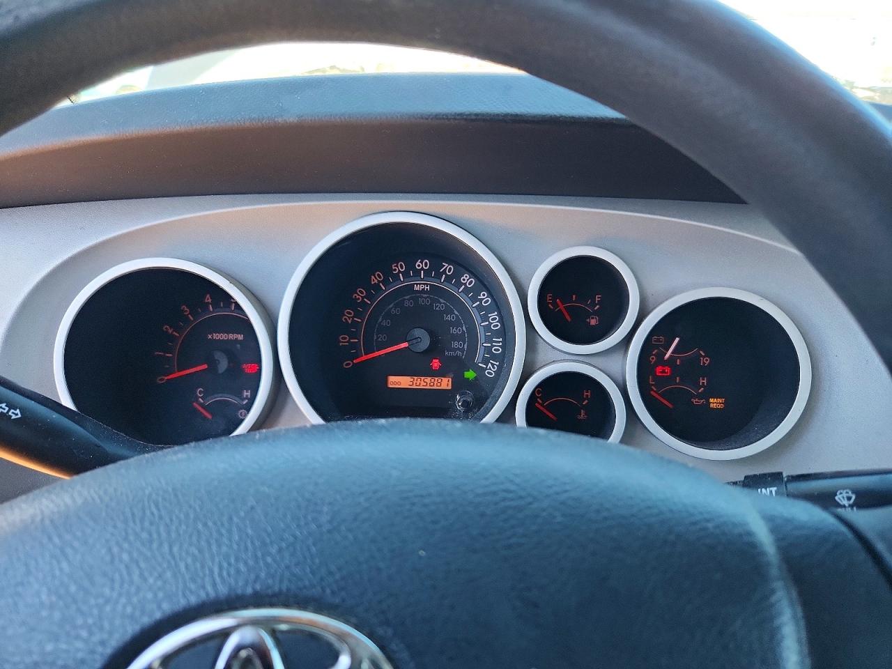 2008 Toyota Tundra Double Cab Blue vin: 5TFSV54138X005867
