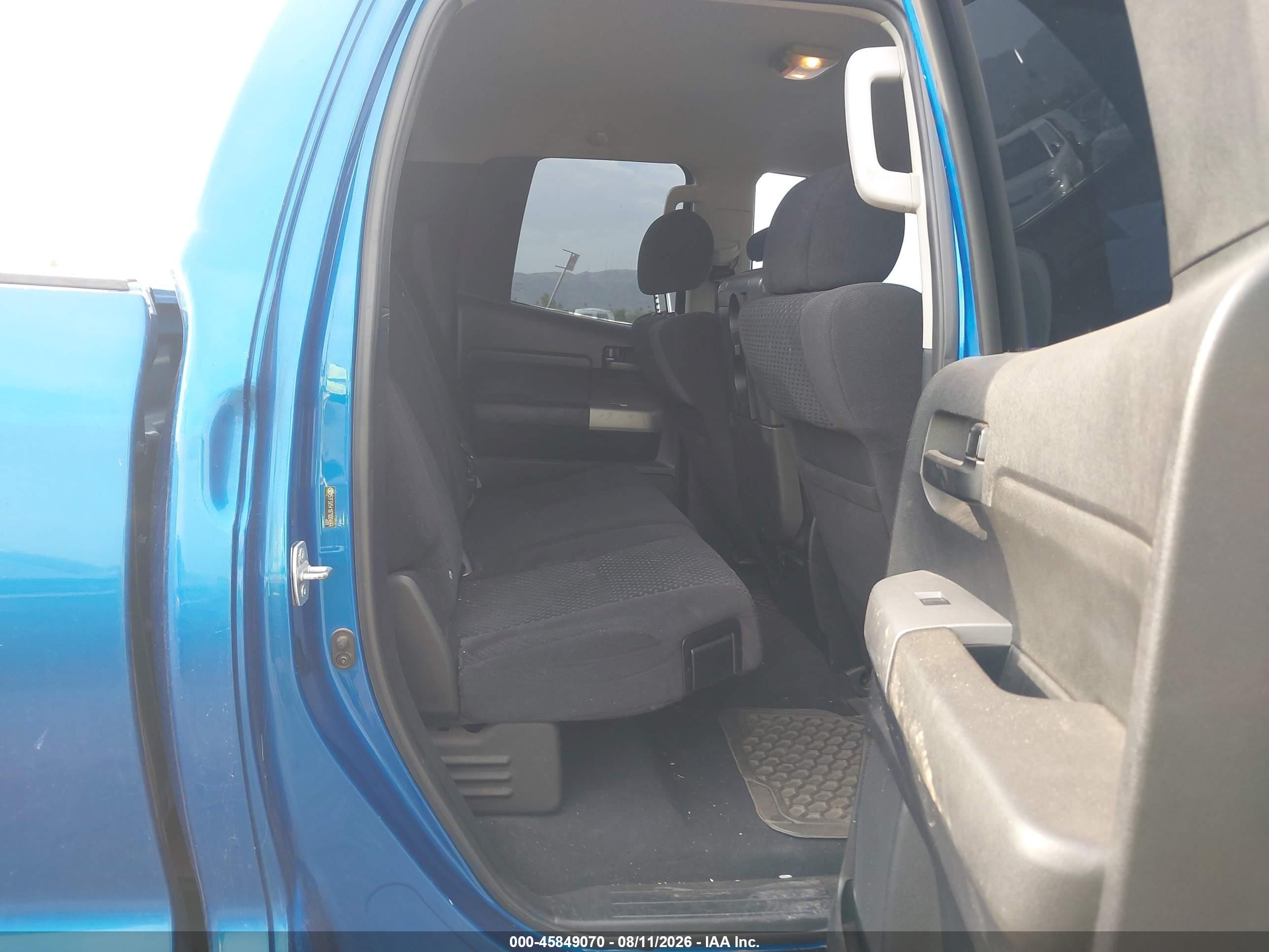 2007 Toyota Tundra Sr5 5.7l V8 Blue vin: 5TFSV54187X004664
