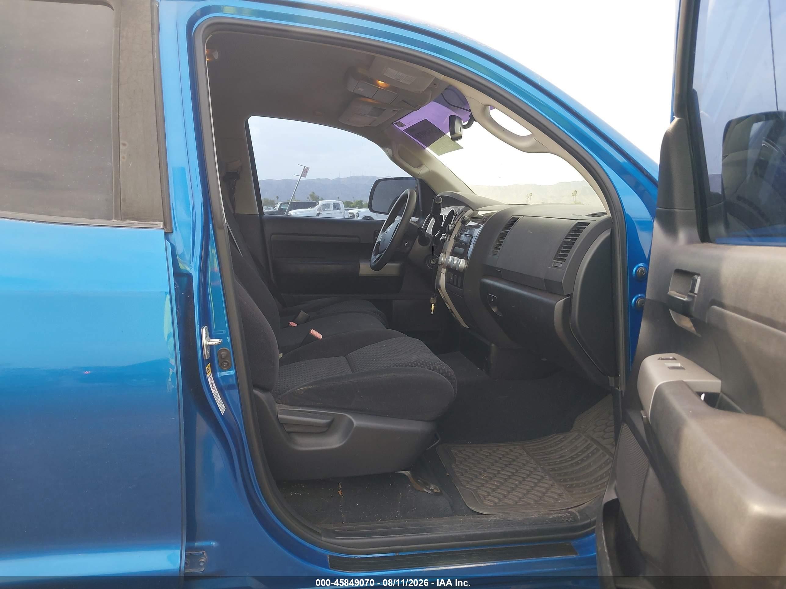 2007 Toyota Tundra Sr5 5.7l V8 Blue vin: 5TFSV54187X004664