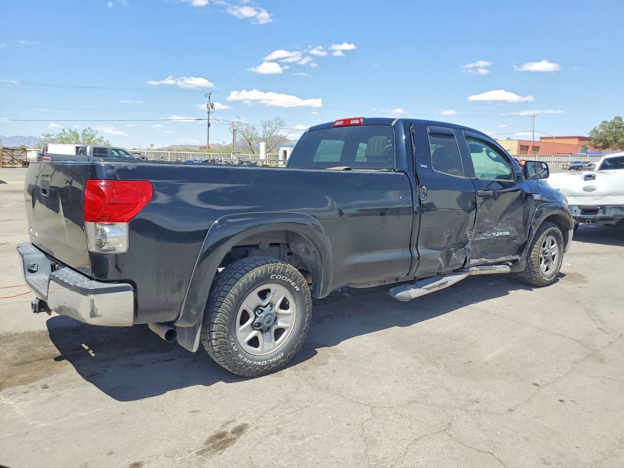 2007 Toyota Tundra Double Cab Sr5 Black vin: 5TFSV541X7X002169