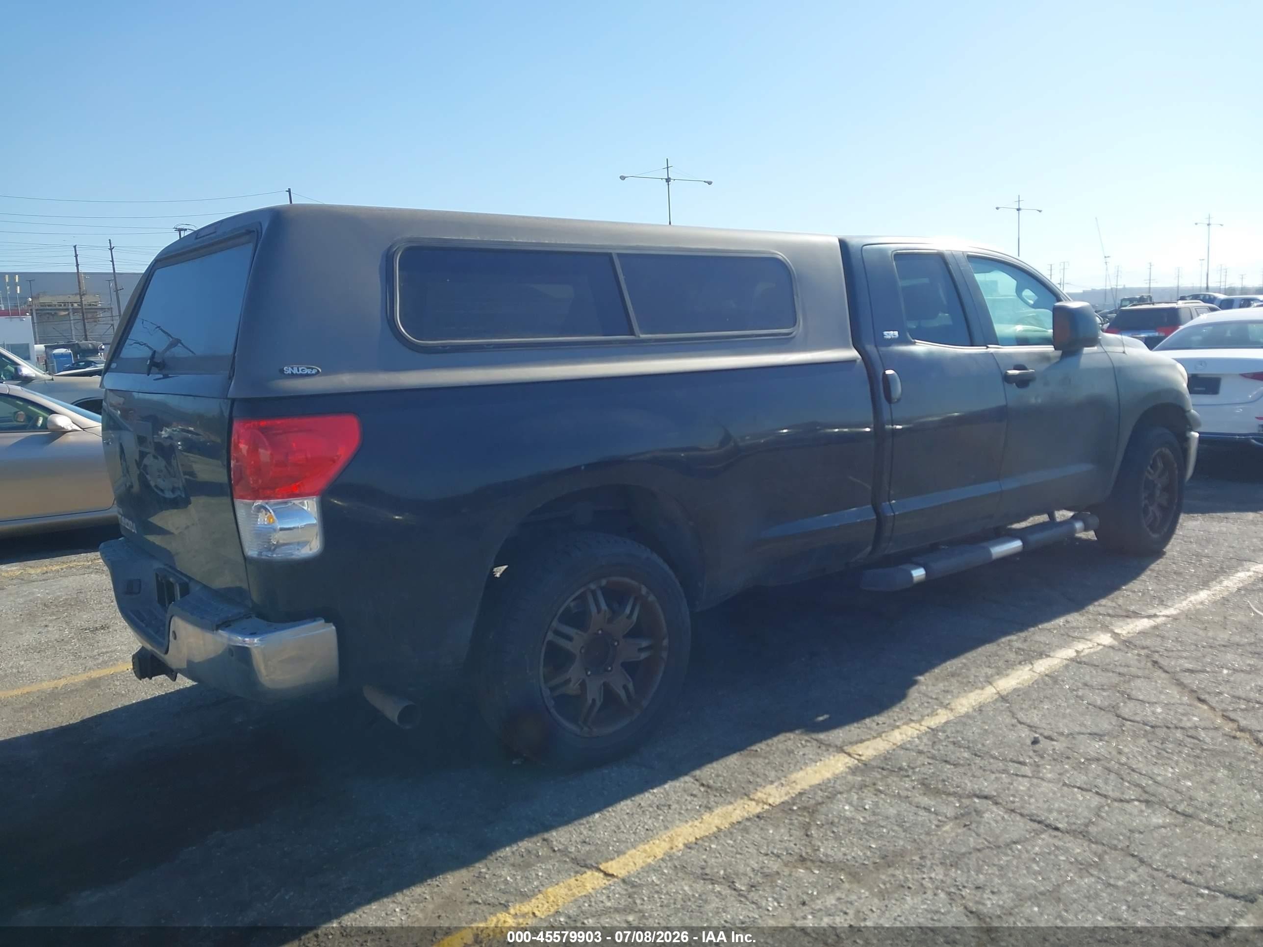 2007 Toyota Tundra Sr5 5.7l V8 Black vin: 5TFSV541X7X003080
