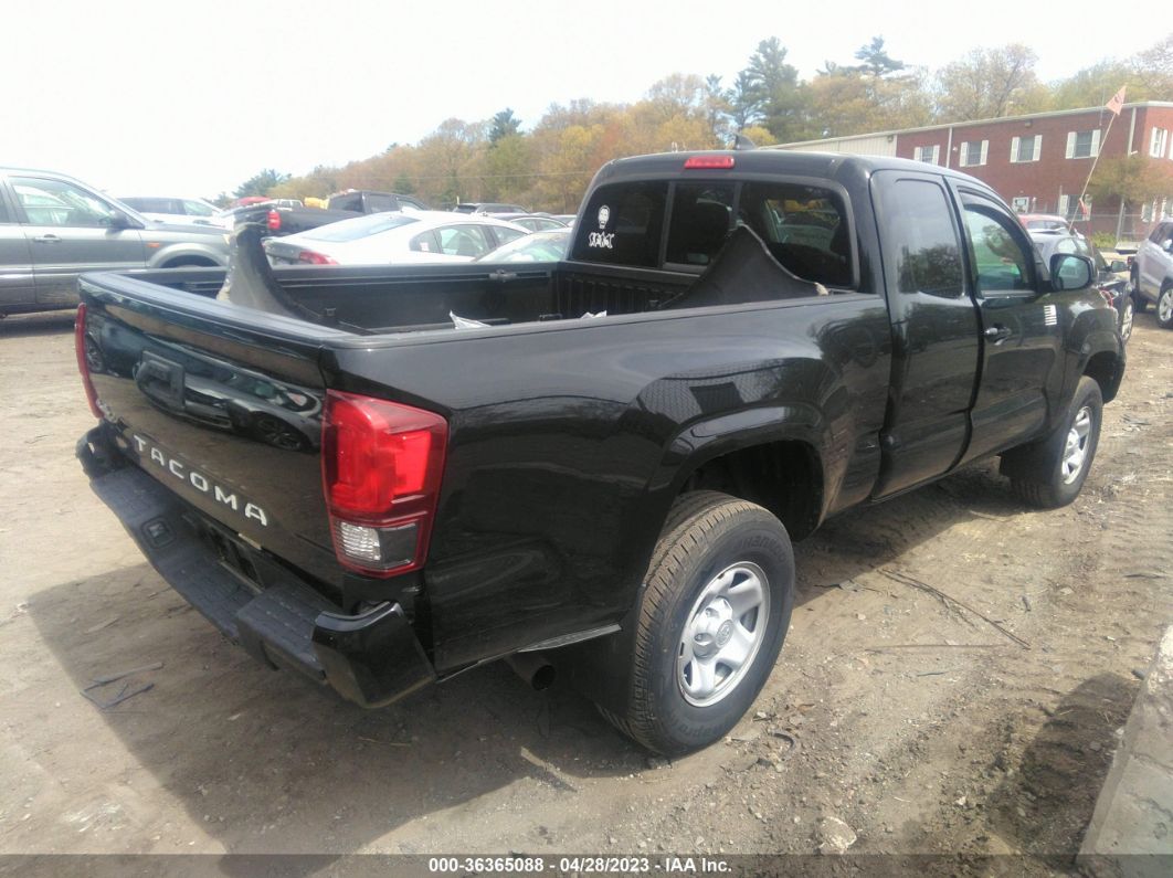 2019 Toyota Tacoma 4wd Sr/sr5 Black vin: 5TFSX5EN7KX064682