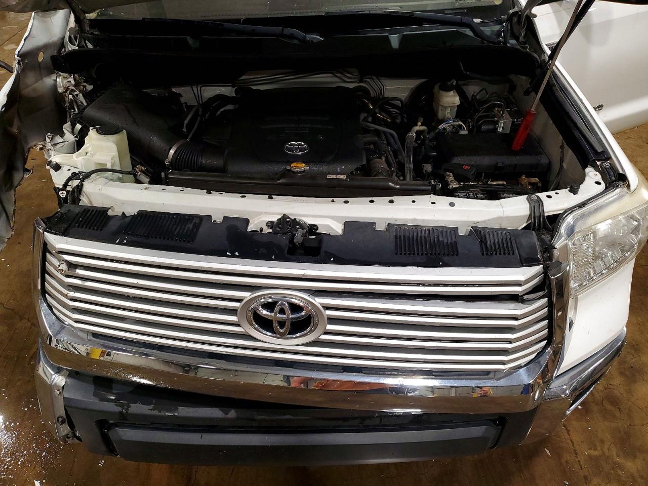 2015 Toyota Tundra Double Cab Limited White vin: 5TFSY5F15FX185211
