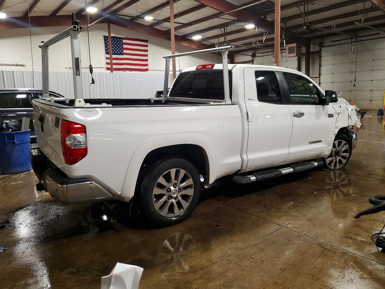 2015 Toyota Tundra Double Cab Limited White vin: 5TFSY5F15FX185211