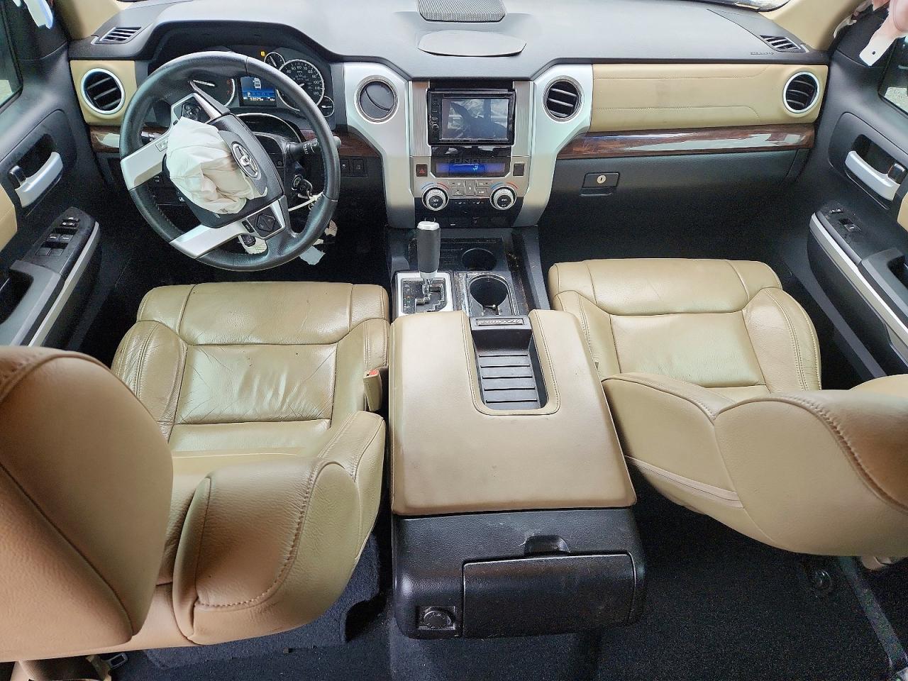 2015 Toyota Tundra Double Cab Limited White vin: 5TFSY5F15FX185211