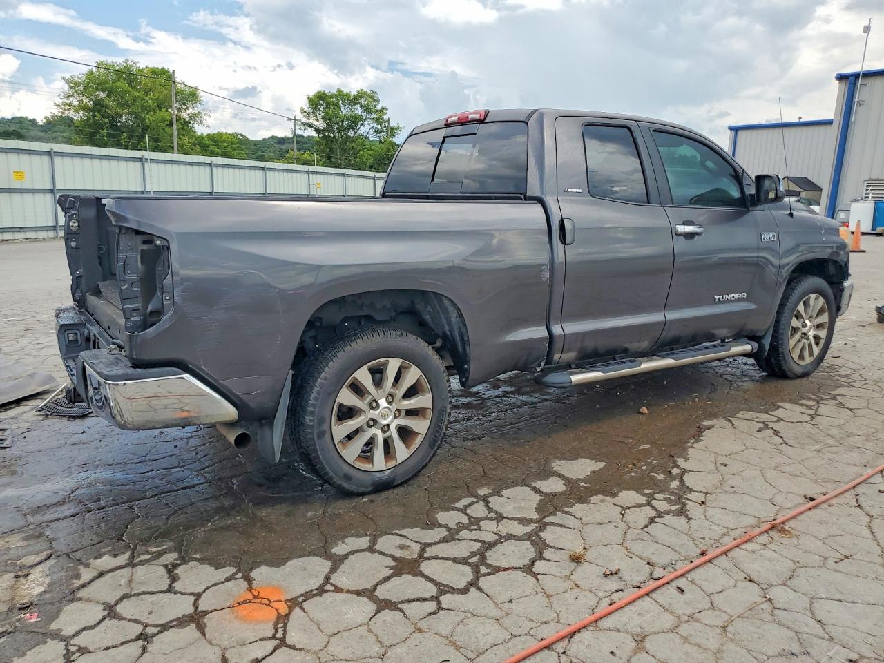 2014 Toyota Tundra Double Cab Limited Gray vin: 5TFSY5F18EX148443