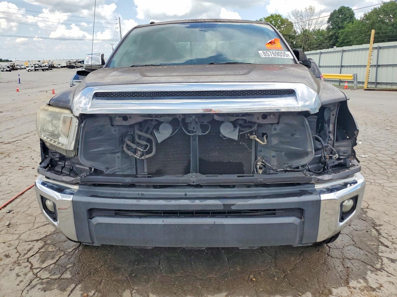2014 Toyota Tundra Double Cab Limited Gray vin: 5TFSY5F18EX148443