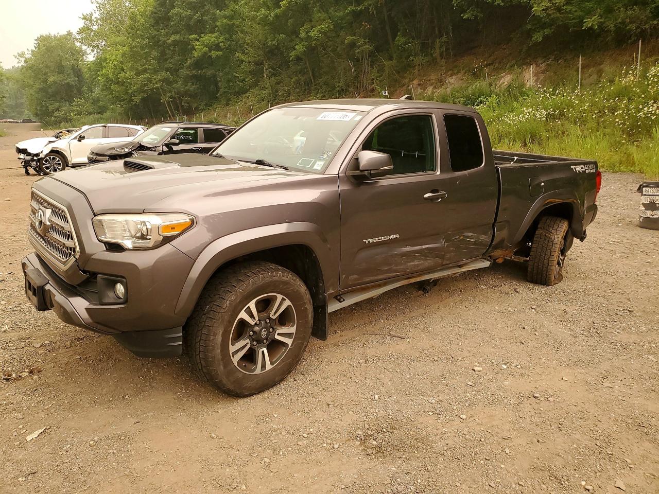 2016 Toyota Tacoma Trd Sport Угольный vin: 5TFSZ5AN0GX044278