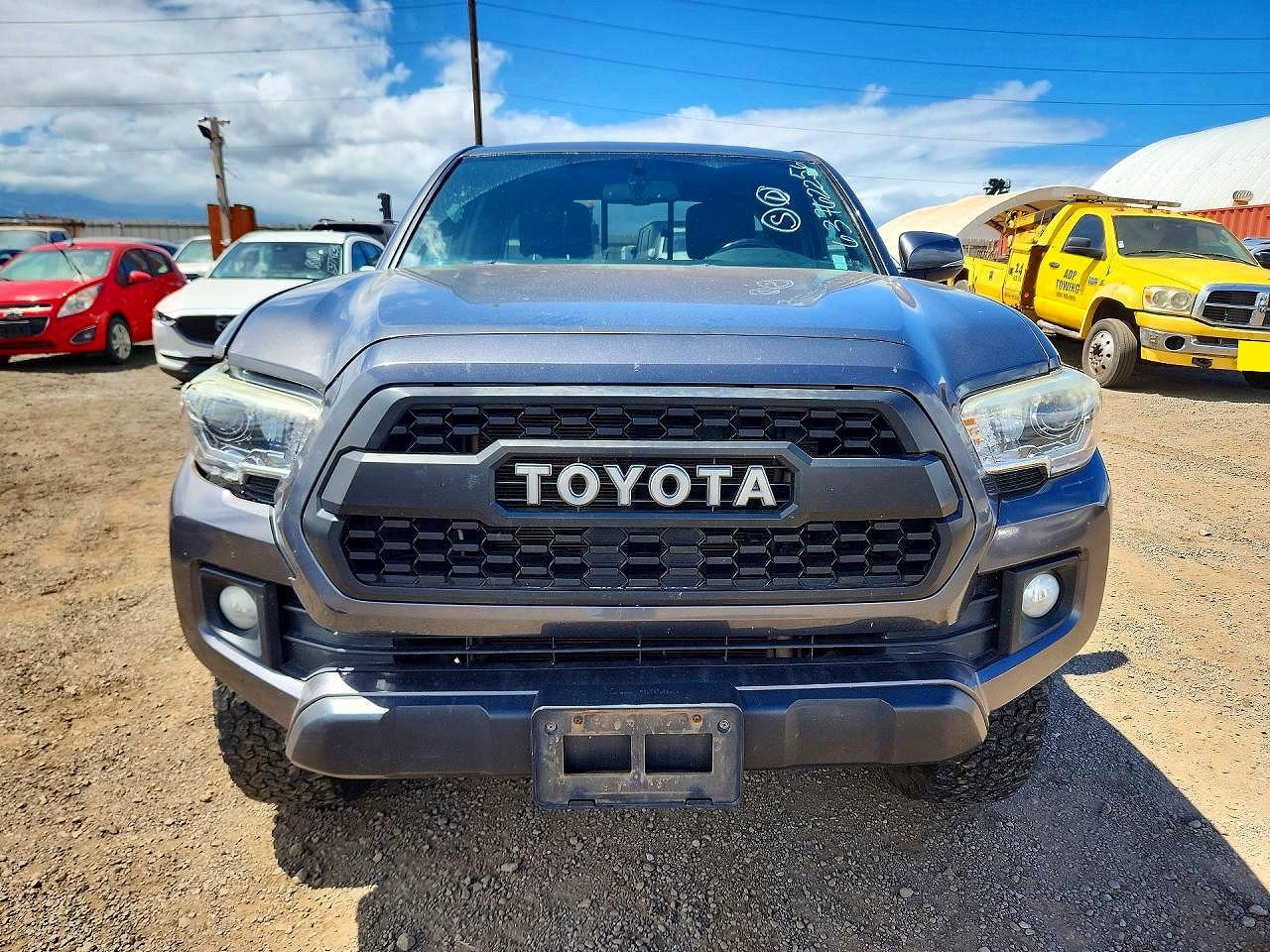 2017 Toyota Tacoma Trd Off-road Угольный vin: 5TFSZ5AN8HX082326