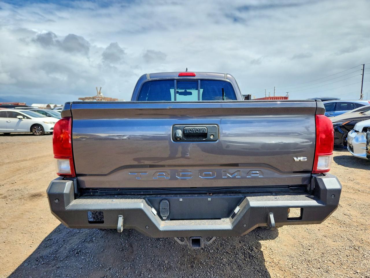 2017 Toyota Tacoma Trd Off-road Угольный vin: 5TFSZ5AN8HX082326
