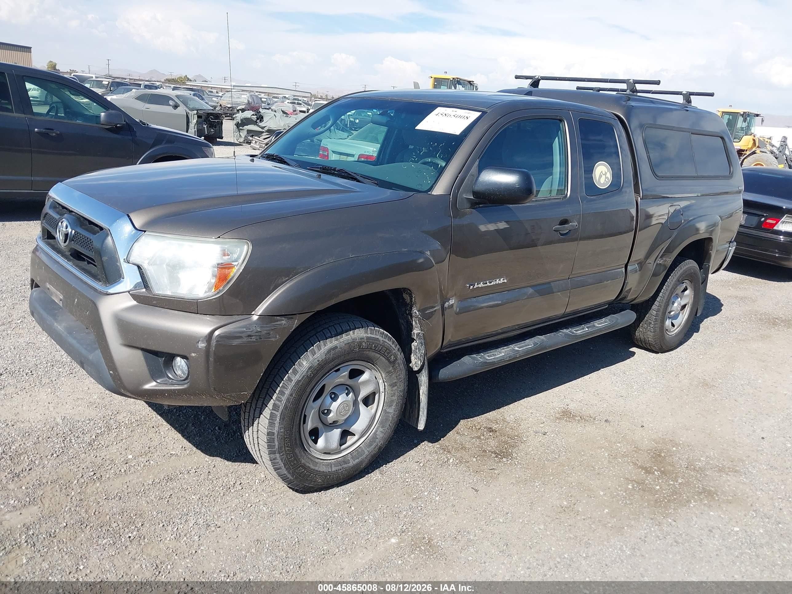 2015 Toyota Tacoma Prerunner V6 Dark Brown vin: 5TFTU4GN0FX072178