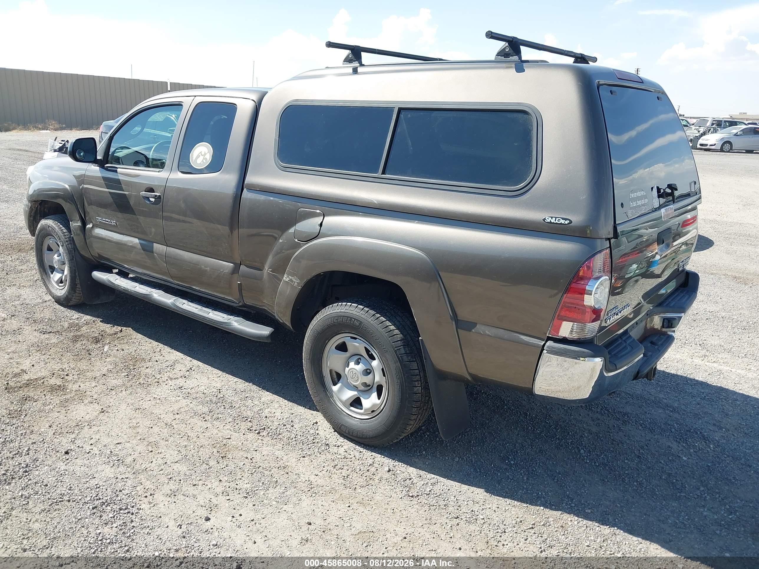 2015 Toyota Tacoma Prerunner V6 Dark Brown vin: 5TFTU4GN0FX072178