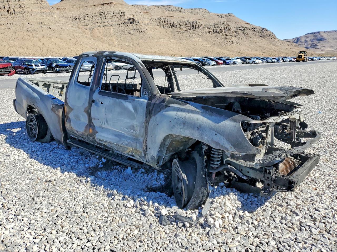 2014 Toyota Tacoma Prerunner Access Cab Burn vin: 5TFTU4GN4EX063840