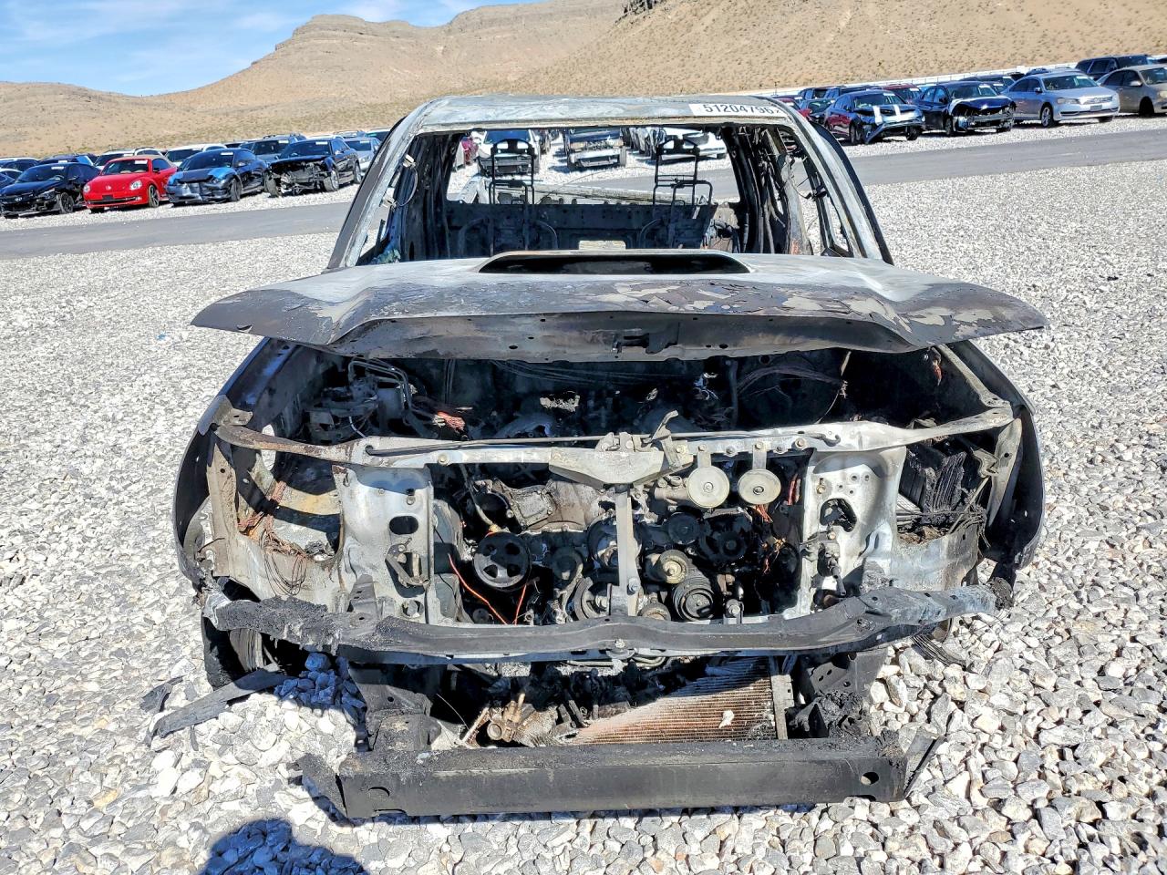 2014 Toyota Tacoma Prerunner Access Cab Burn vin: 5TFTU4GN4EX063840