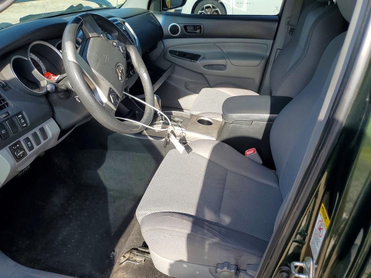 2014 Toyota Tacoma Prerunner Access Cab Green vin: 5TFTU4GN5EX061756