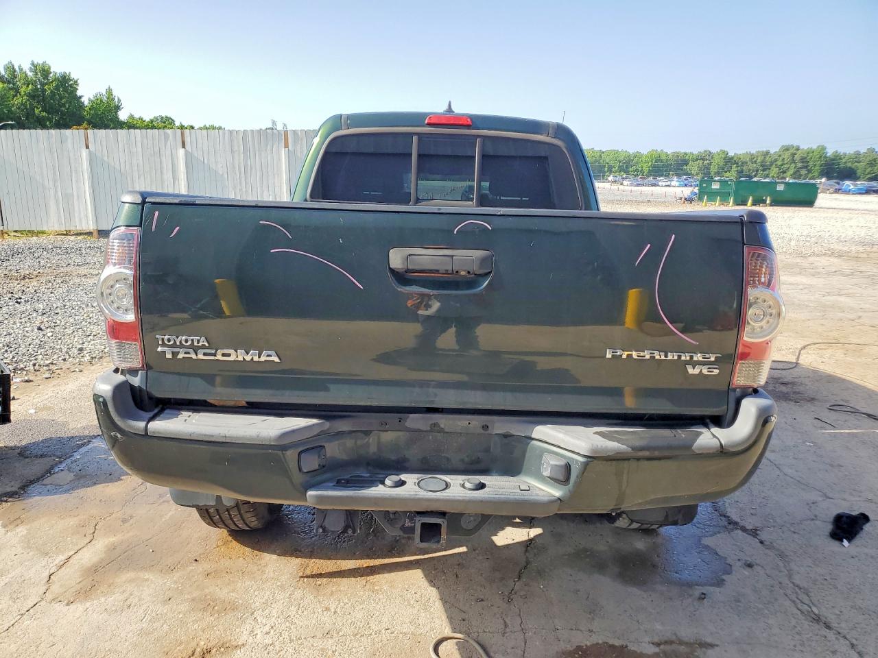 2014 Toyota Tacoma Prerunner Access Cab Green vin: 5TFTU4GN5EX061756