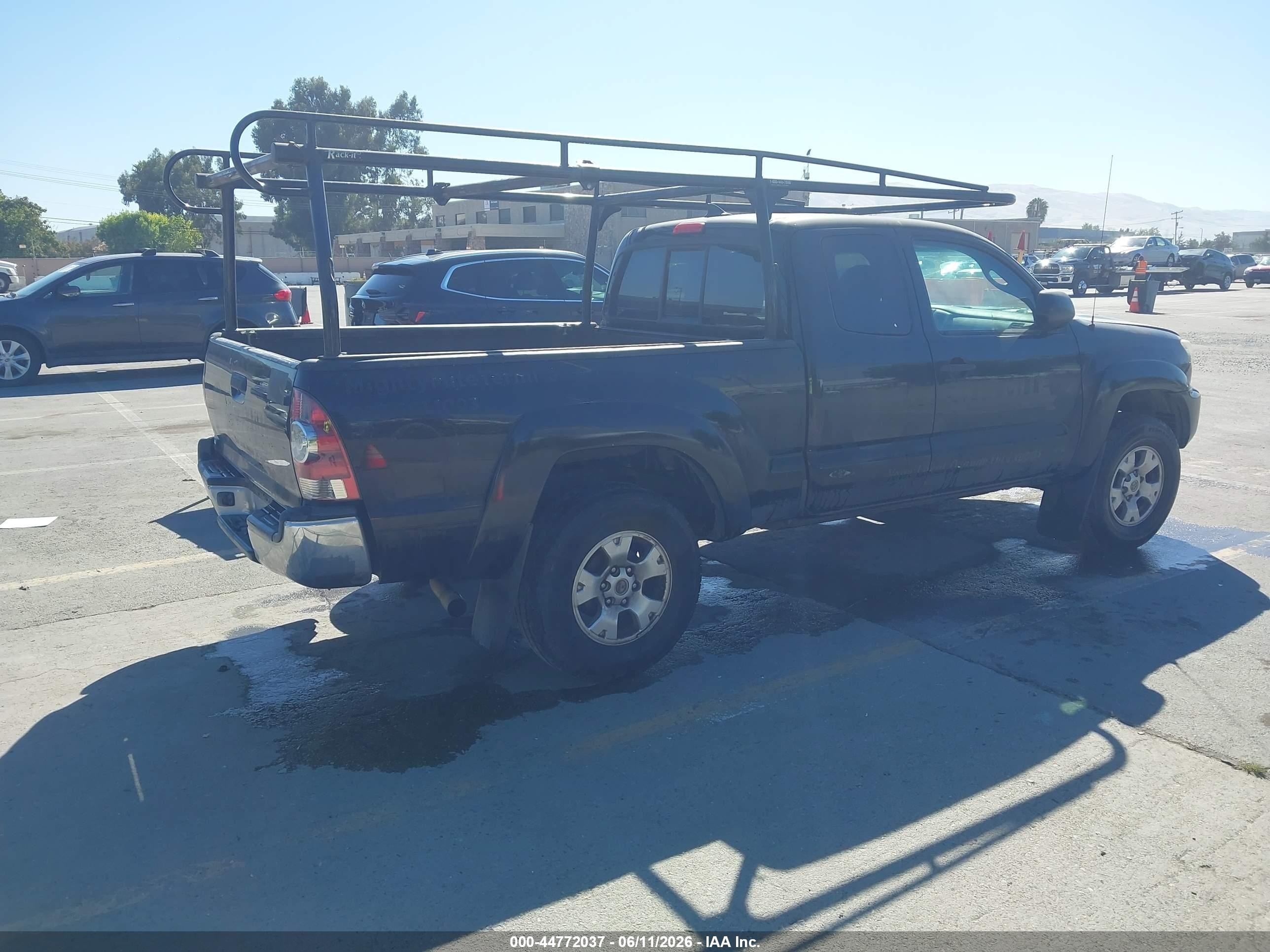 2014 Toyota Tacoma Prerunner V6 Черный vin: 5TFTU4GN7EX055439