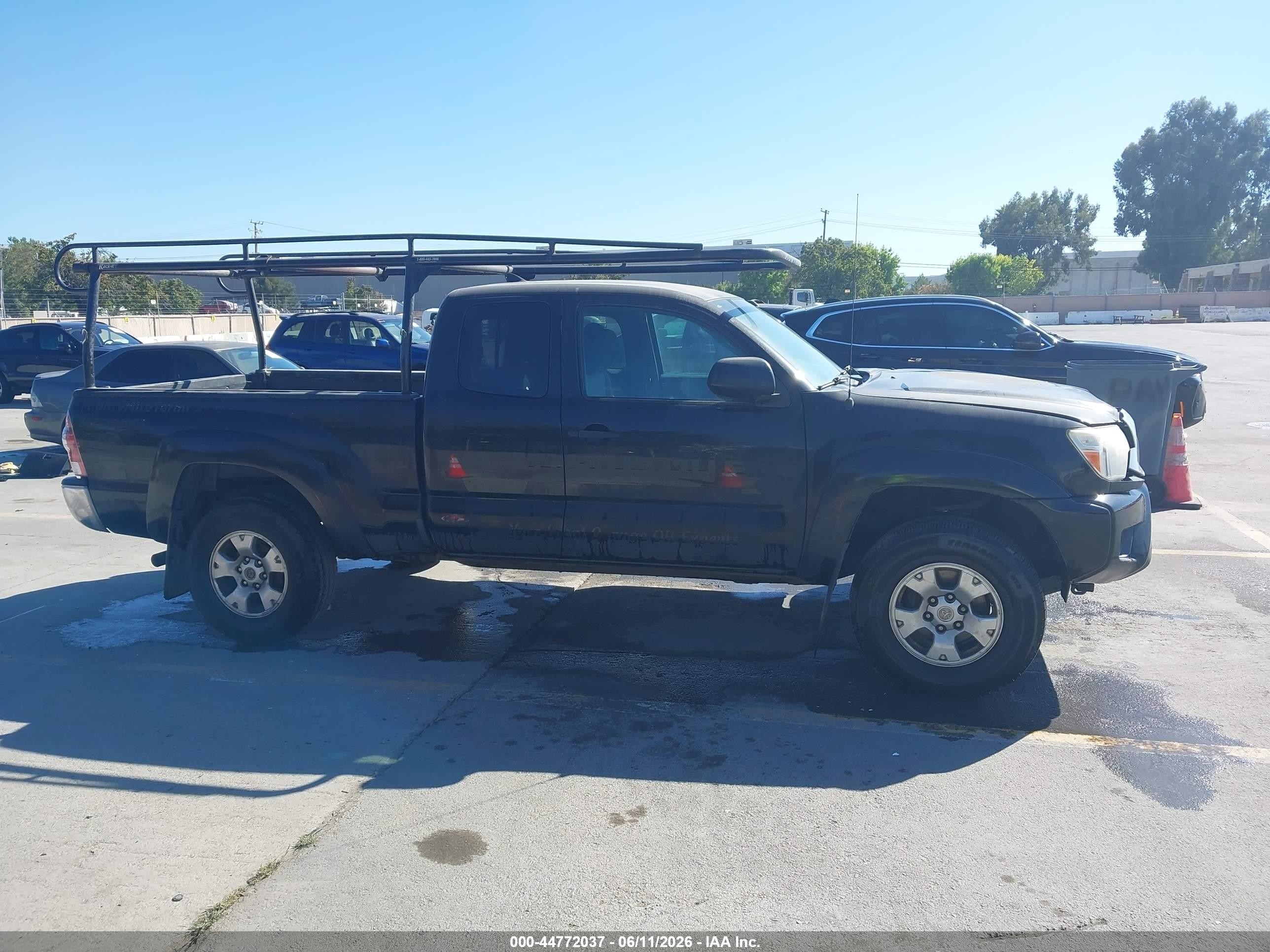 2014 Toyota Tacoma Prerunner V6 Черный vin: 5TFTU4GN7EX055439