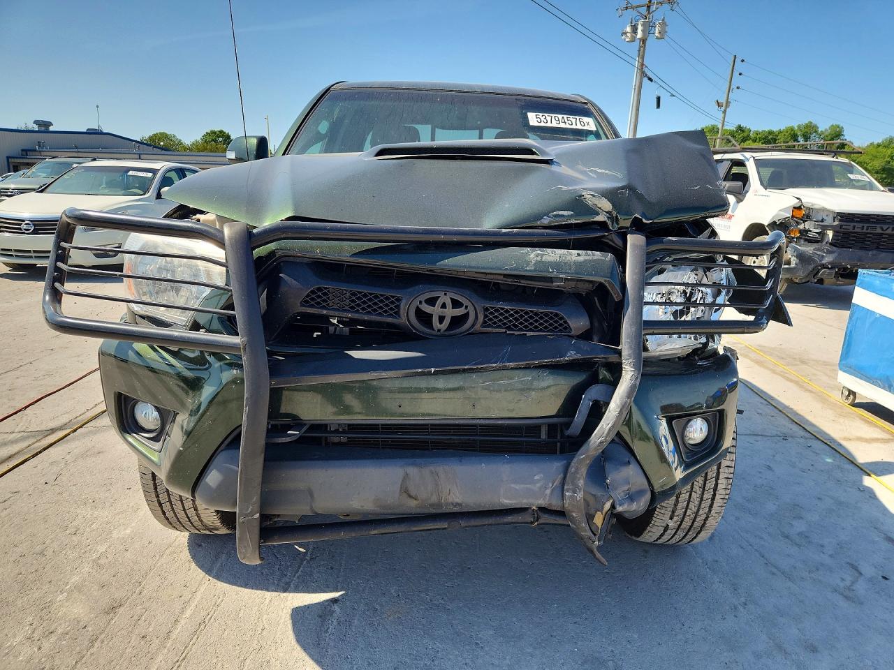 2012 Toyota Tacoma Prerunner Access Cab Green vin: 5TFTU4GN9CX026182