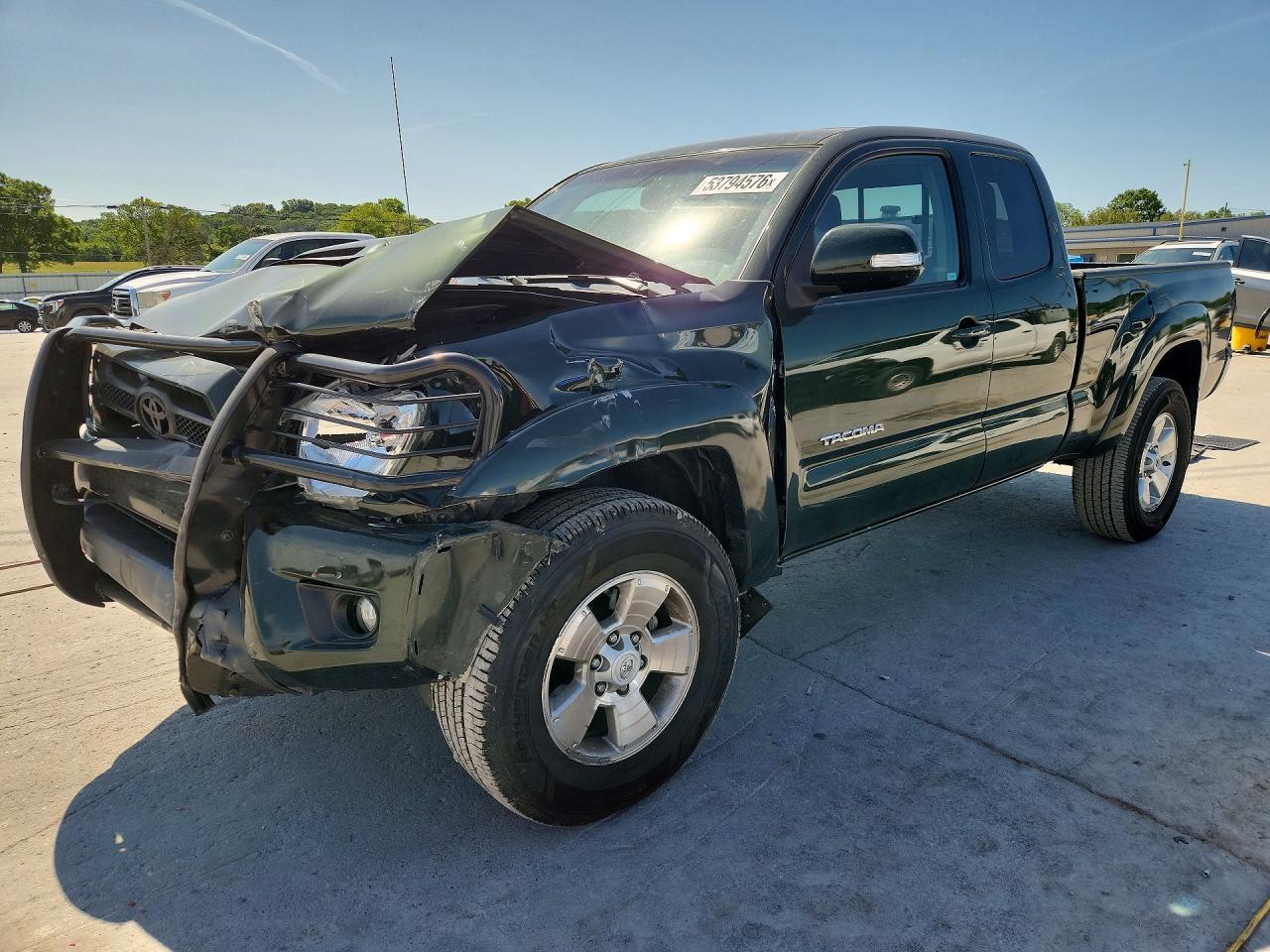 2012 Toyota Tacoma Prerunner Access Cab Green vin: 5TFTU4GN9CX026182