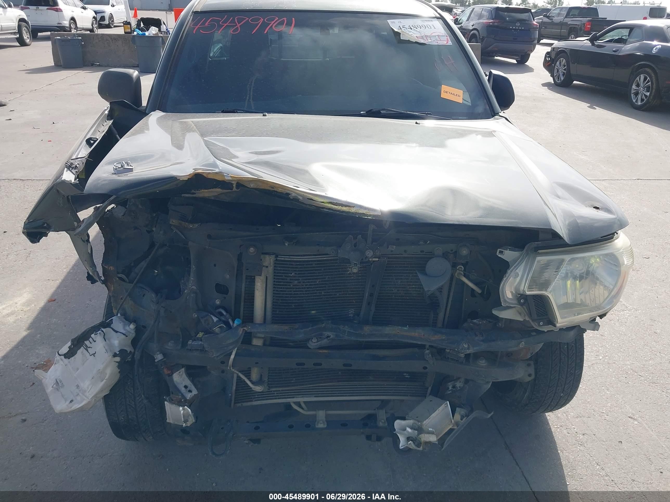 2012 Toyota Tacoma   Green vin: 5TFTX4CN0CX021384