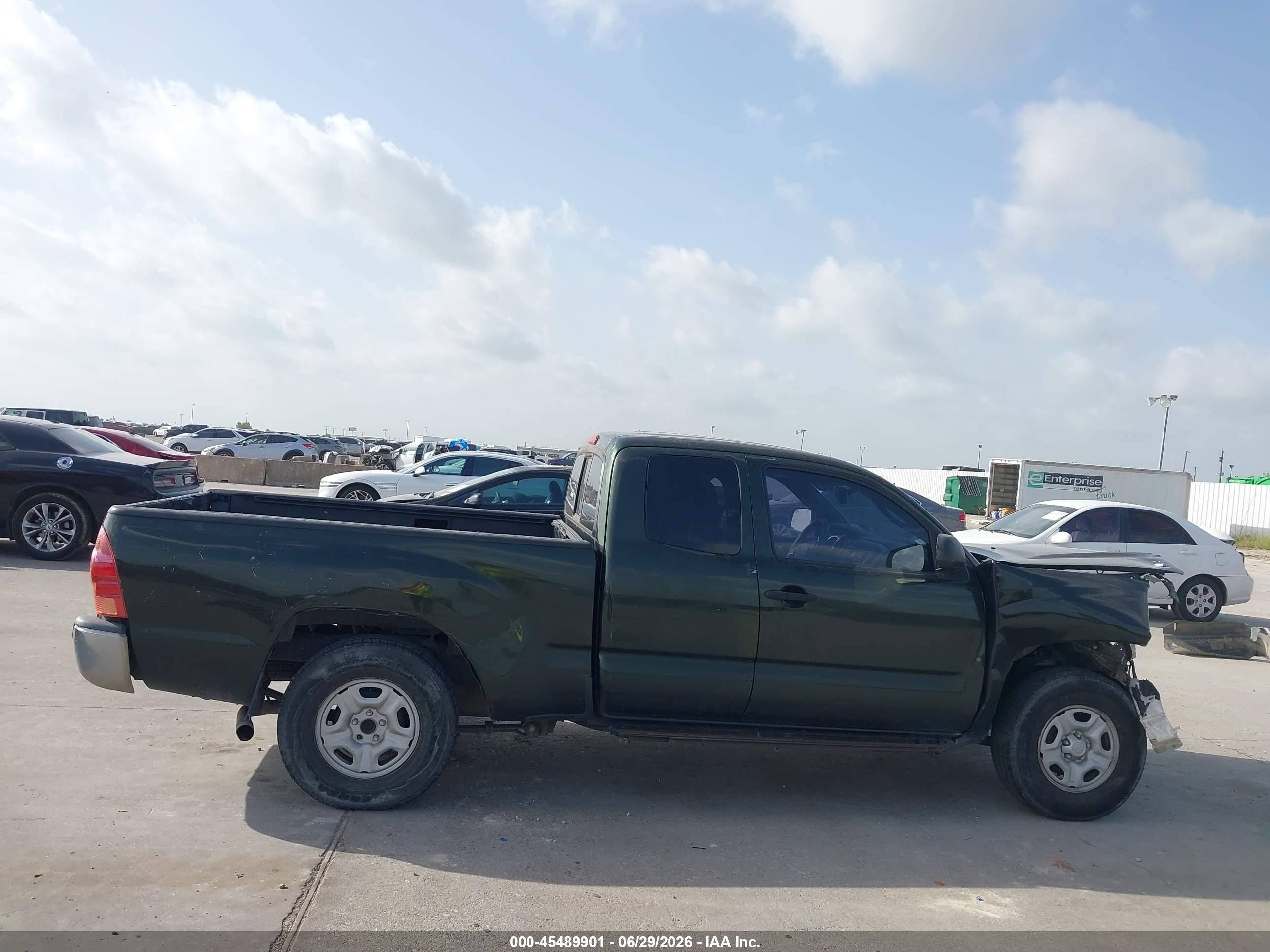 2012 Toyota Tacoma   Green vin: 5TFTX4CN0CX021384