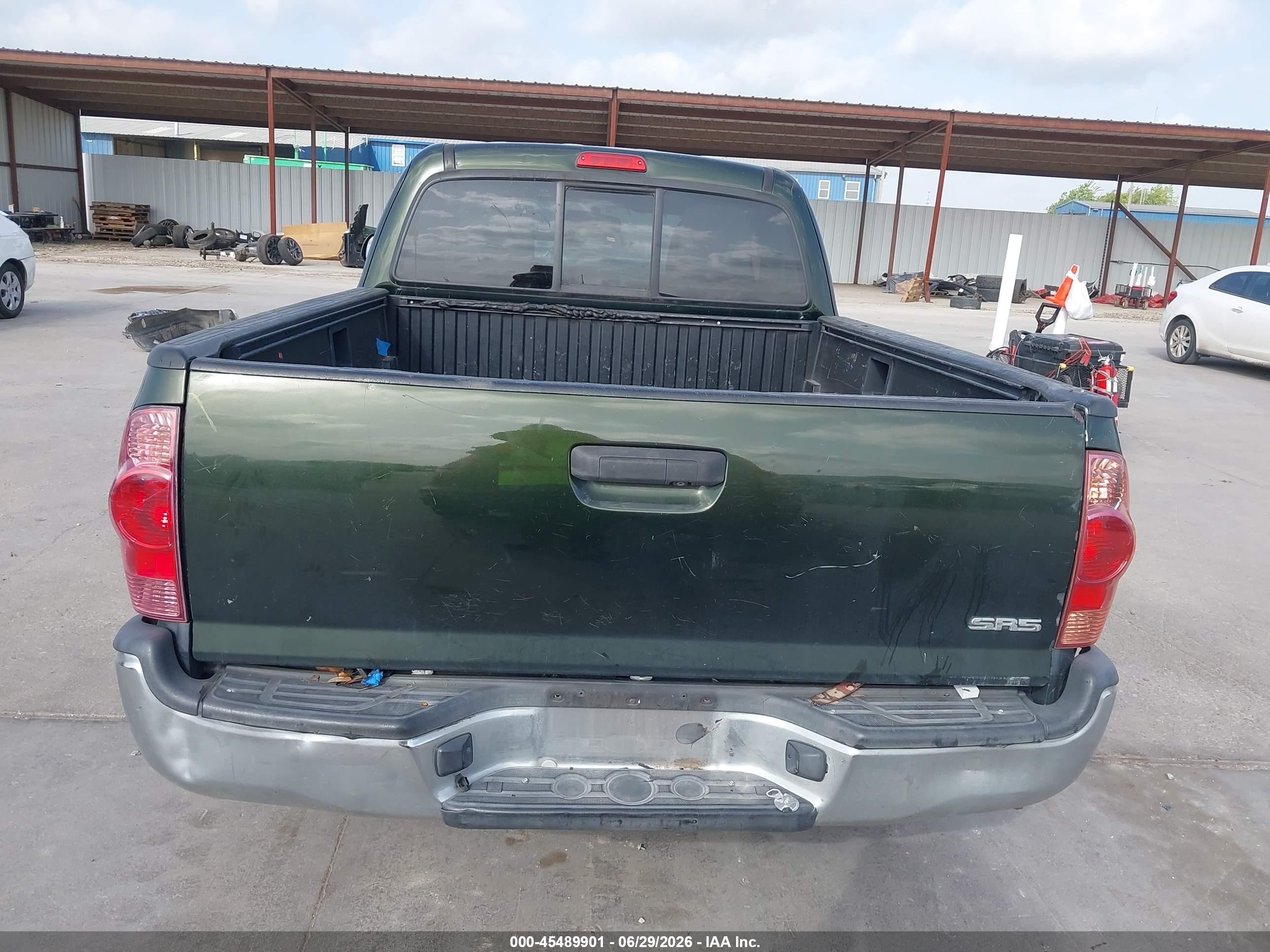 2012 Toyota Tacoma   Green vin: 5TFTX4CN0CX021384