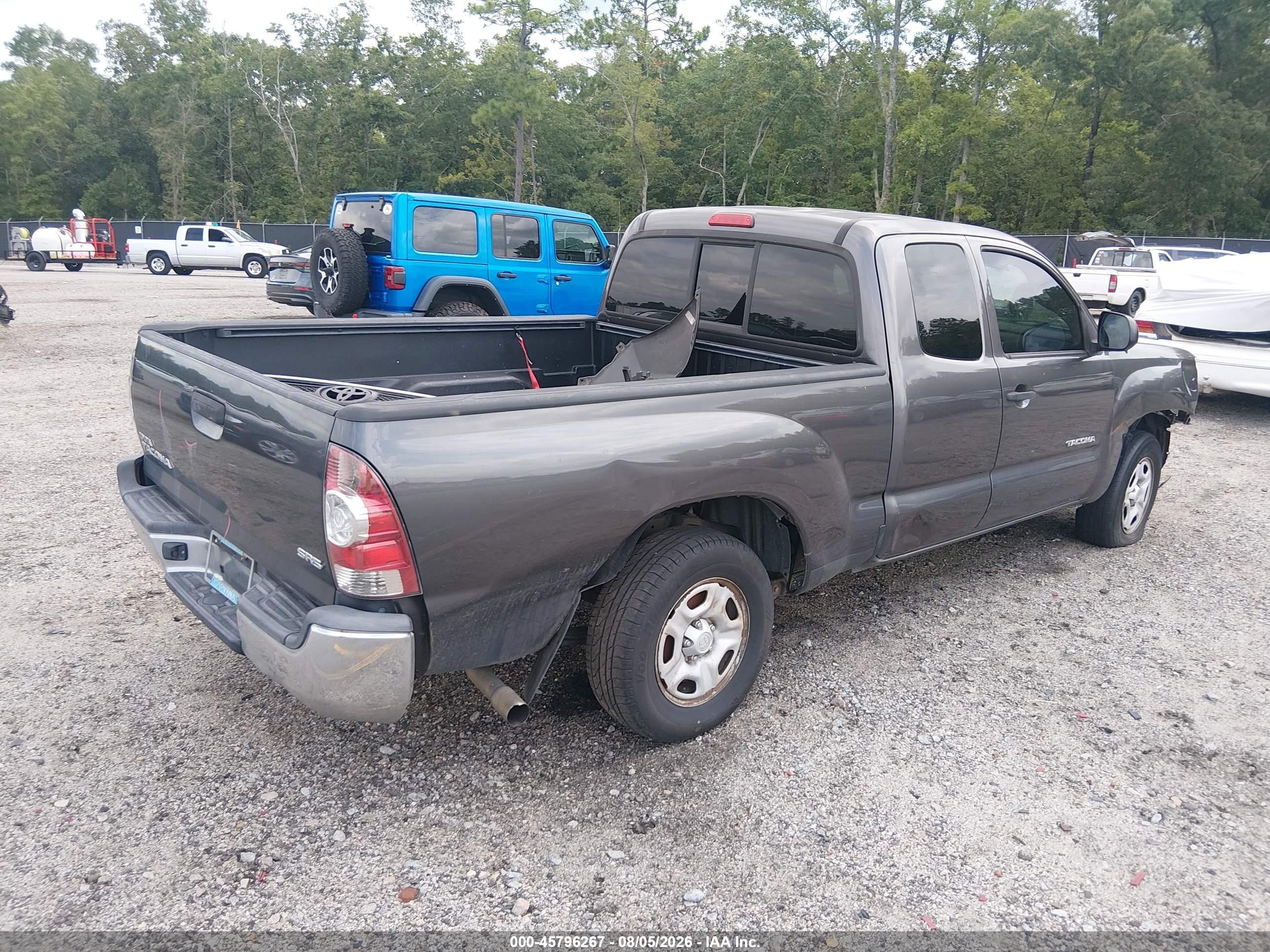 2013 Toyota Tacoma   Gray vin: 5TFTX4CN1DX023212