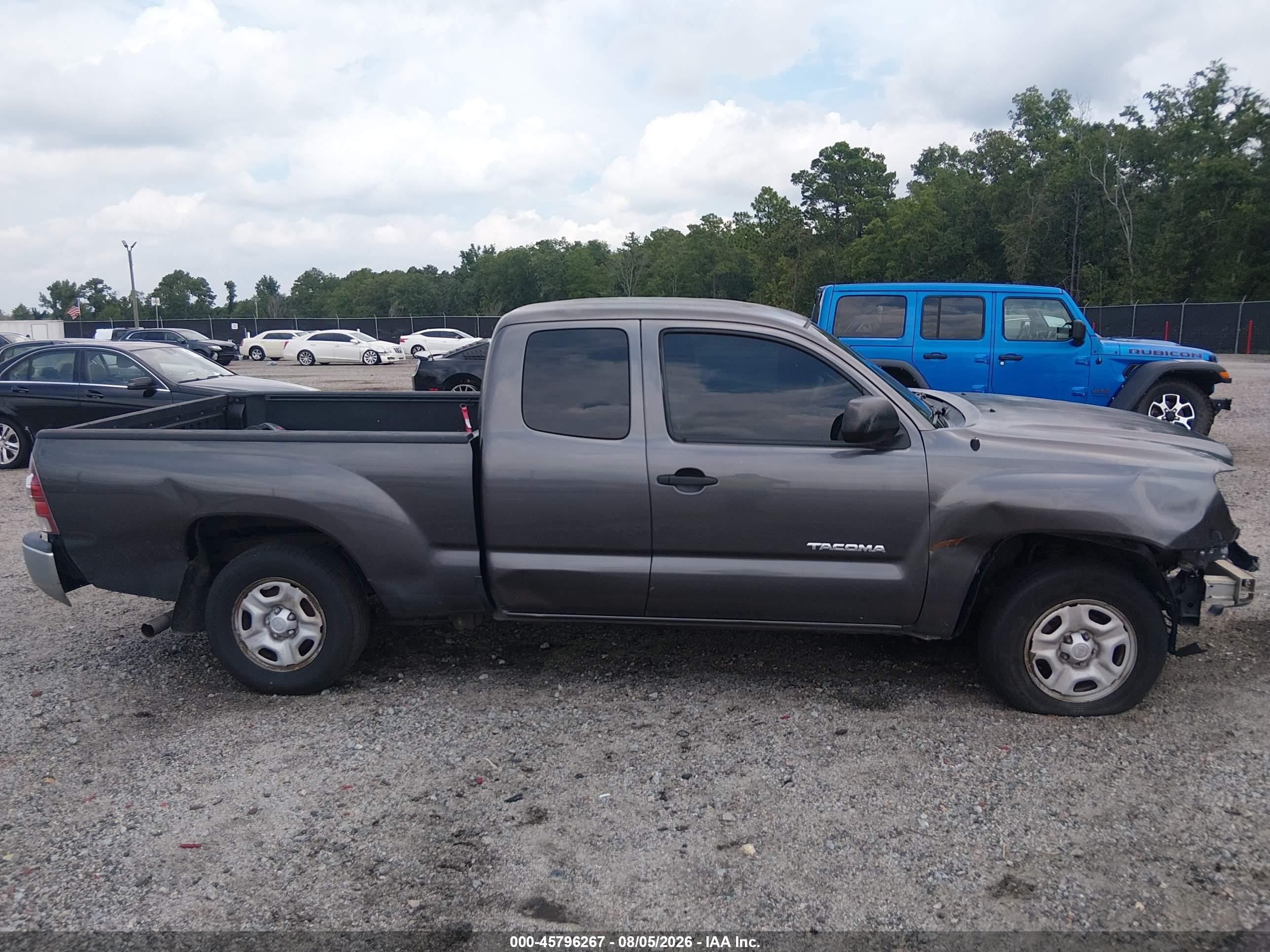 2013 Toyota Tacoma   Gray vin: 5TFTX4CN1DX023212