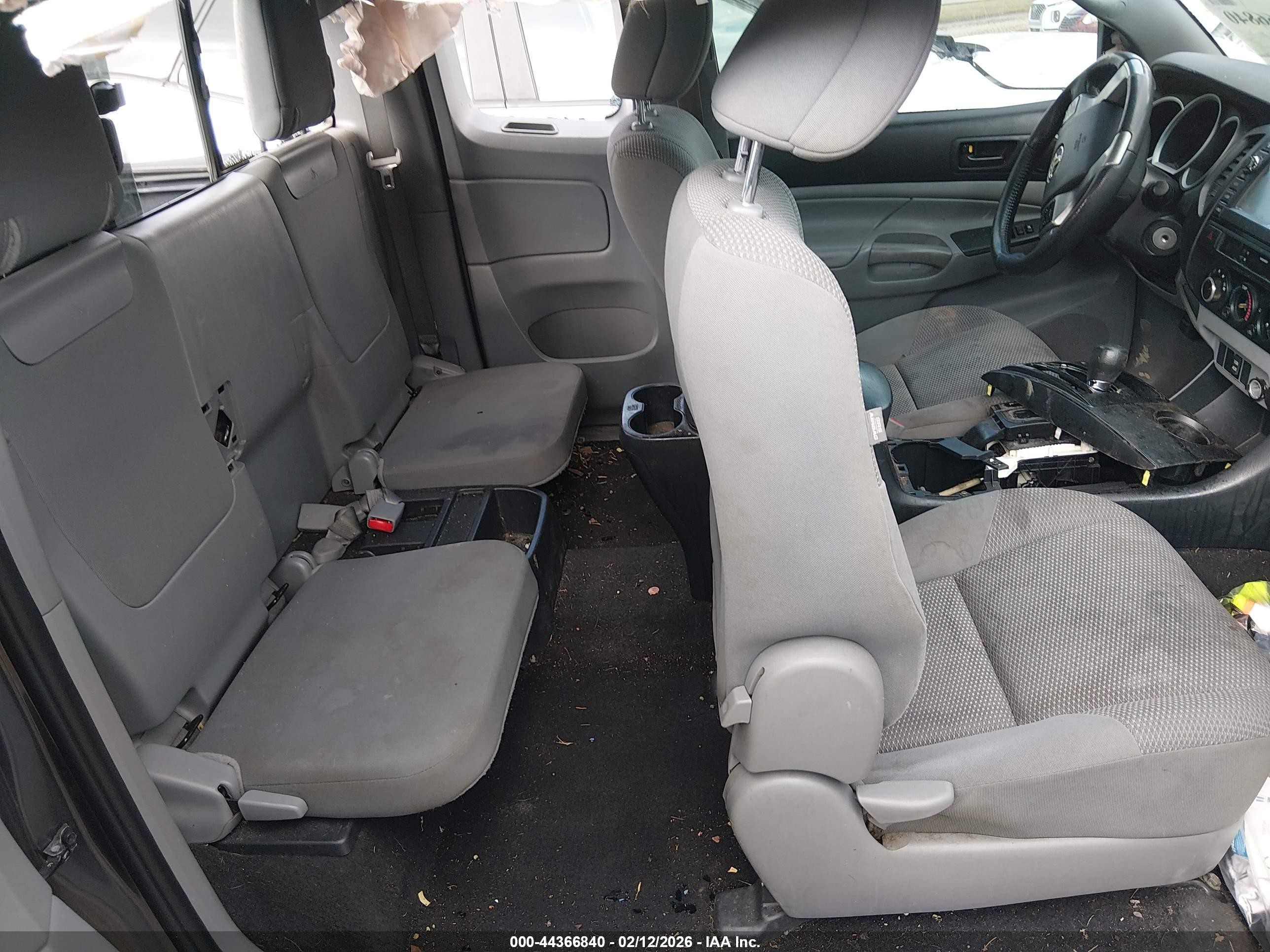 2013 Toyota Tacoma   Gray vin: 5TFTX4CN1DX028989