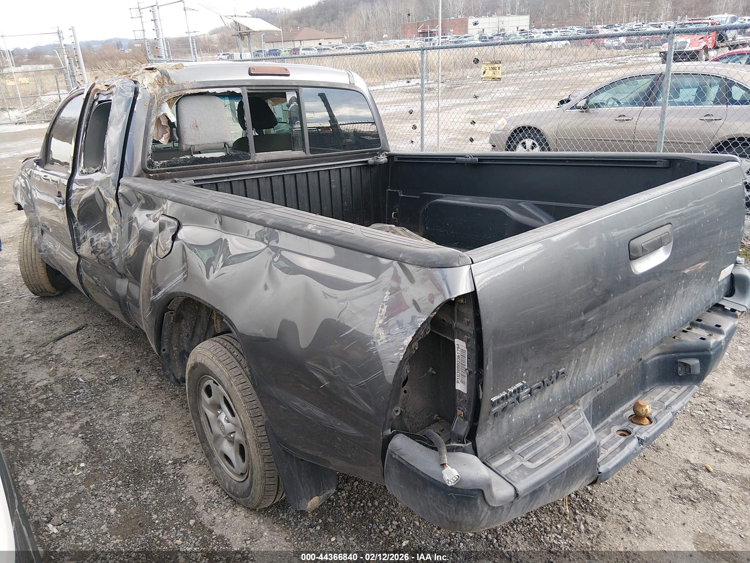 2013 Toyota Tacoma   Gray vin: 5TFTX4CN1DX028989