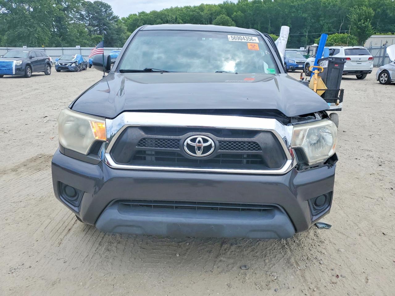 2014 Toyota Tacoma Access Cab Charcoal vin: 5TFTX4CN1EX038178
