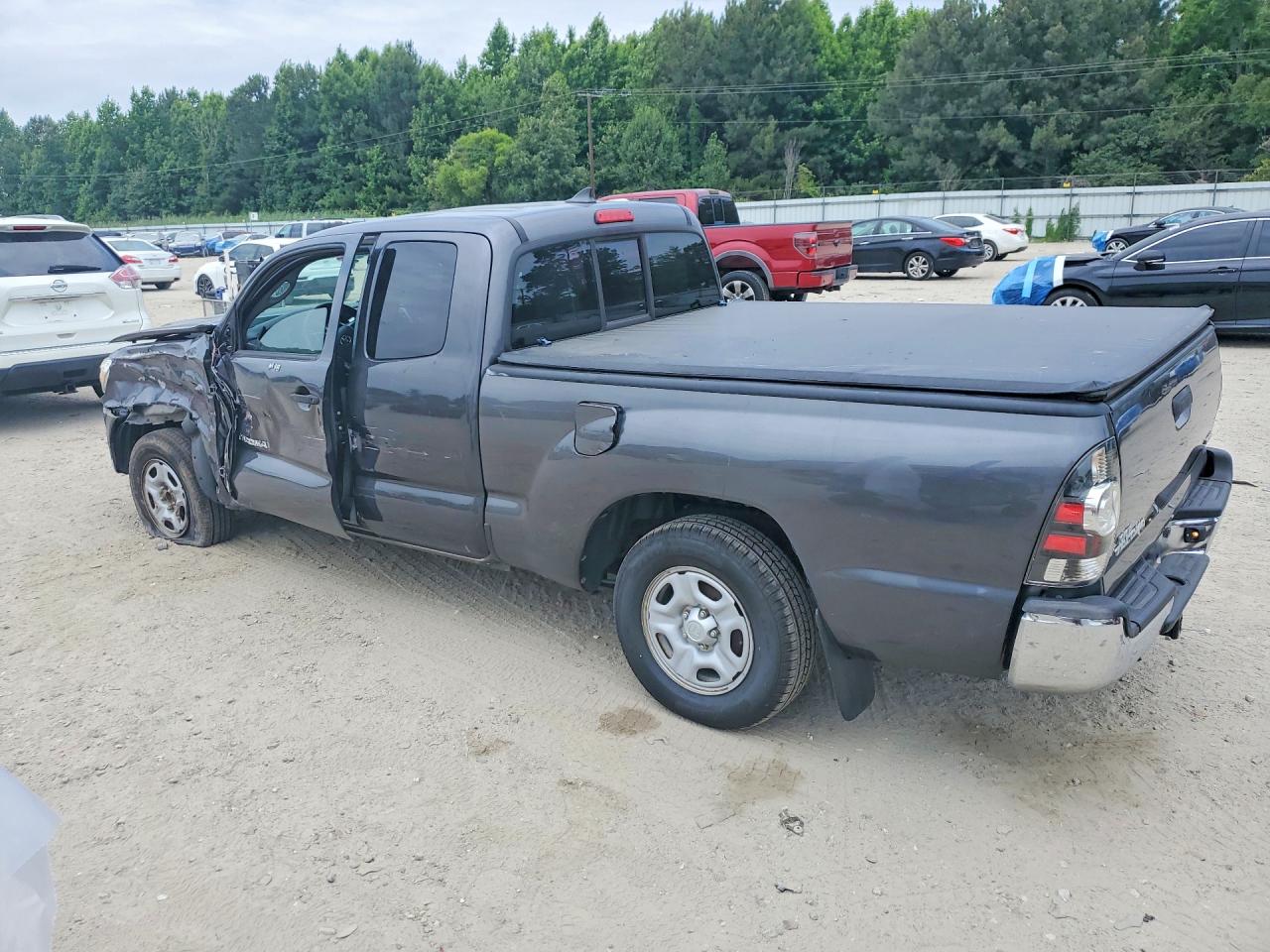 2014 Toyota Tacoma Access Cab Charcoal vin: 5TFTX4CN1EX038178
