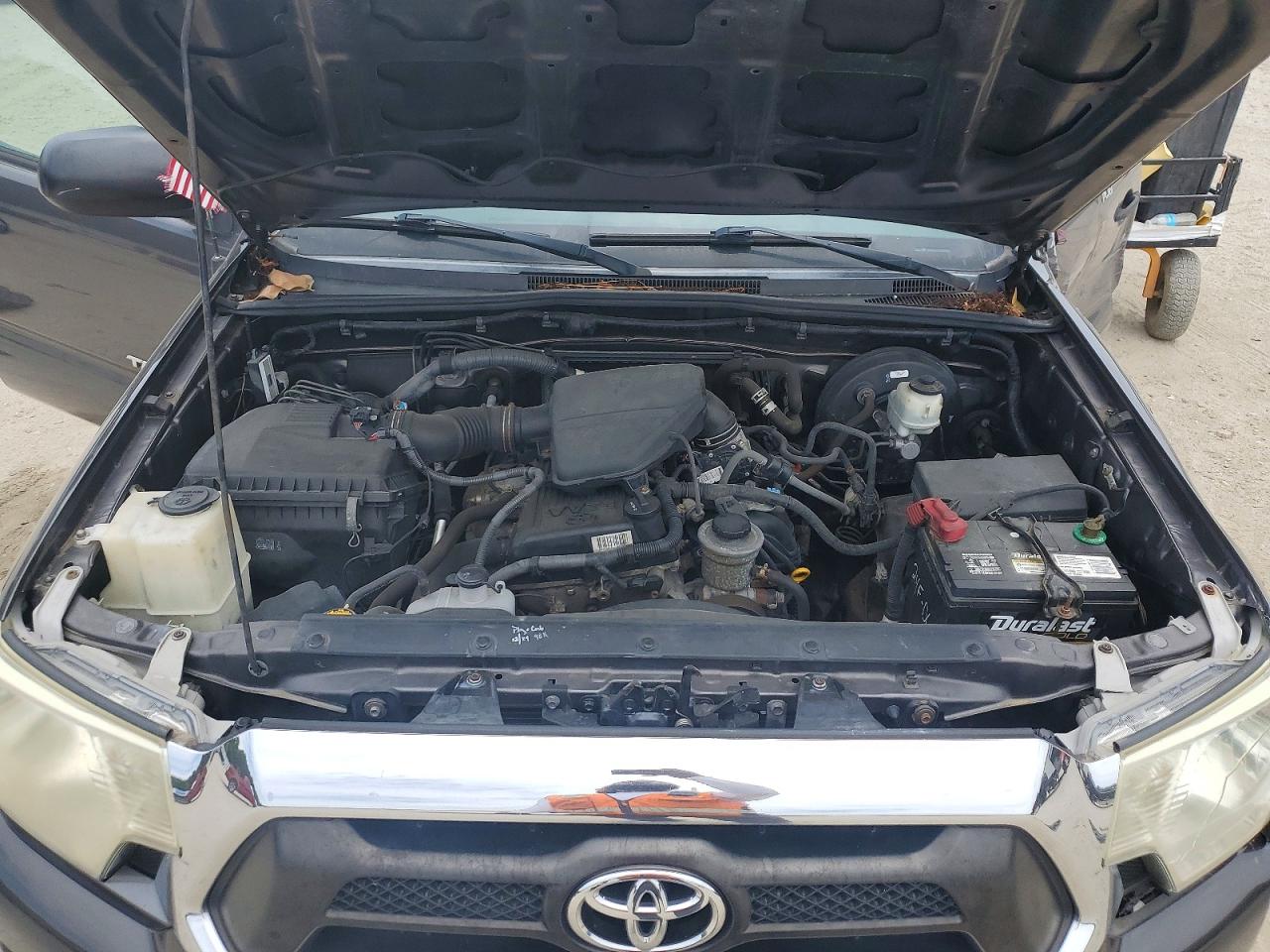 2014 Toyota Tacoma Access Cab Charcoal vin: 5TFTX4CN1EX038178