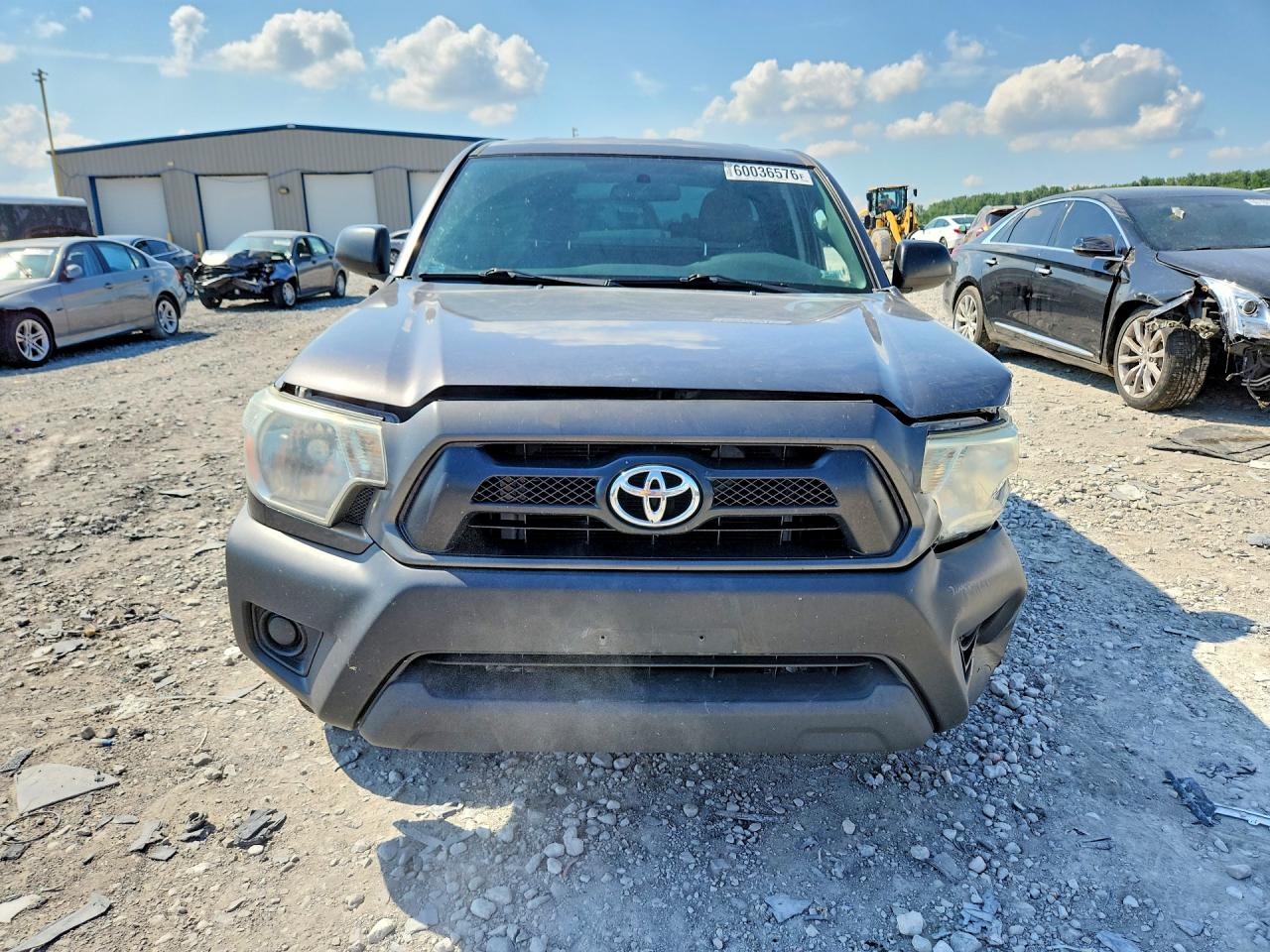 2015 Toyota Tacoma Access Cab Gray vin: 5TFTX4CN1FX054768