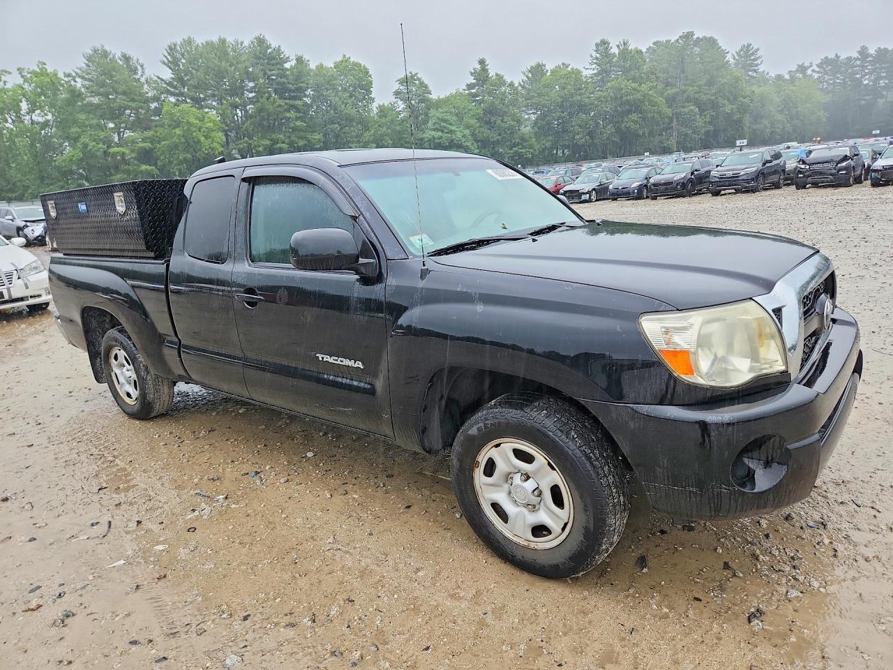 2011 Toyota Tacoma Access Cab Black vin: 5TFTX4CN2BX005993