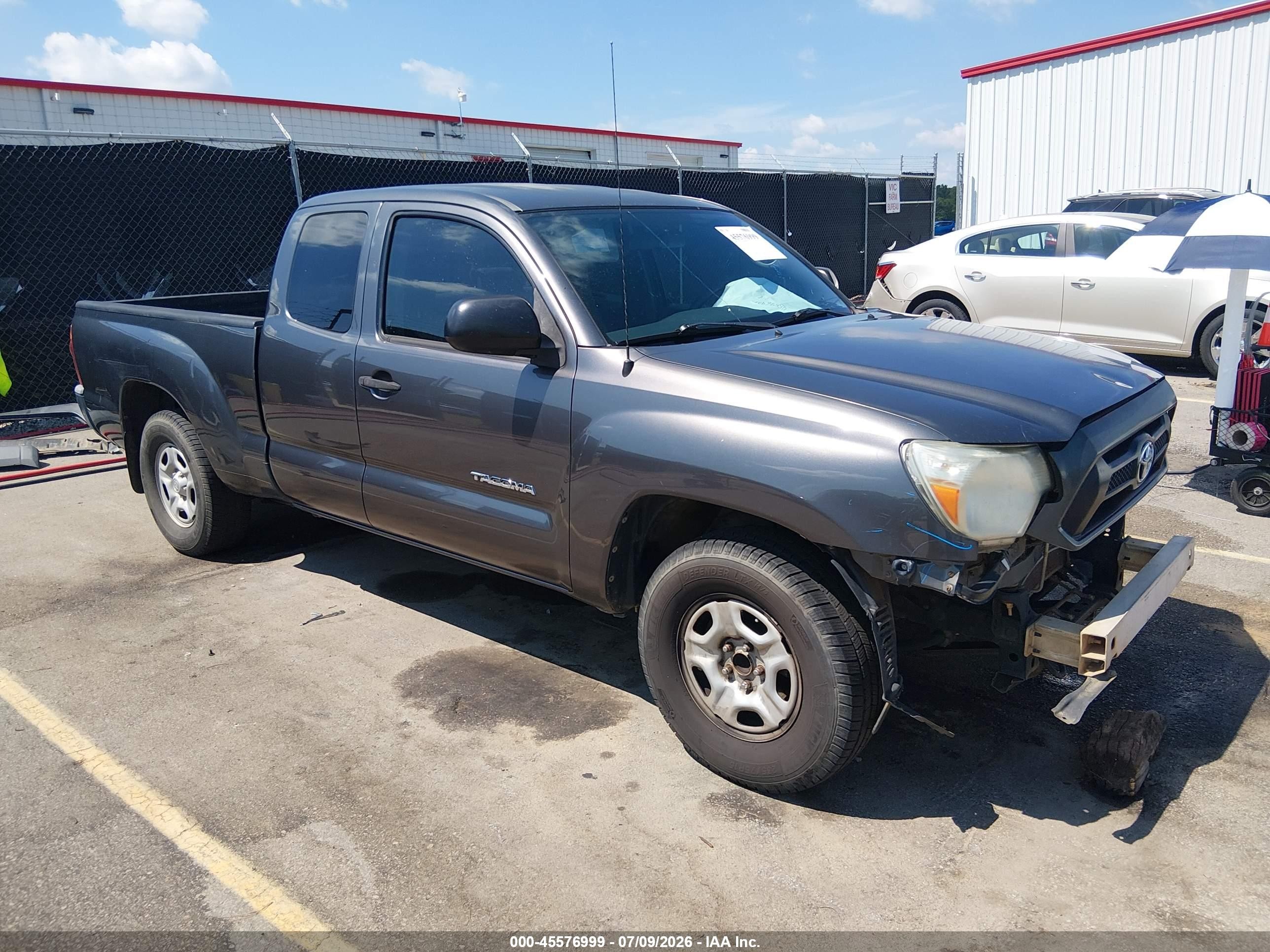 2013 Toyota Tacoma   Gray vin: 5TFTX4CN2DX028919