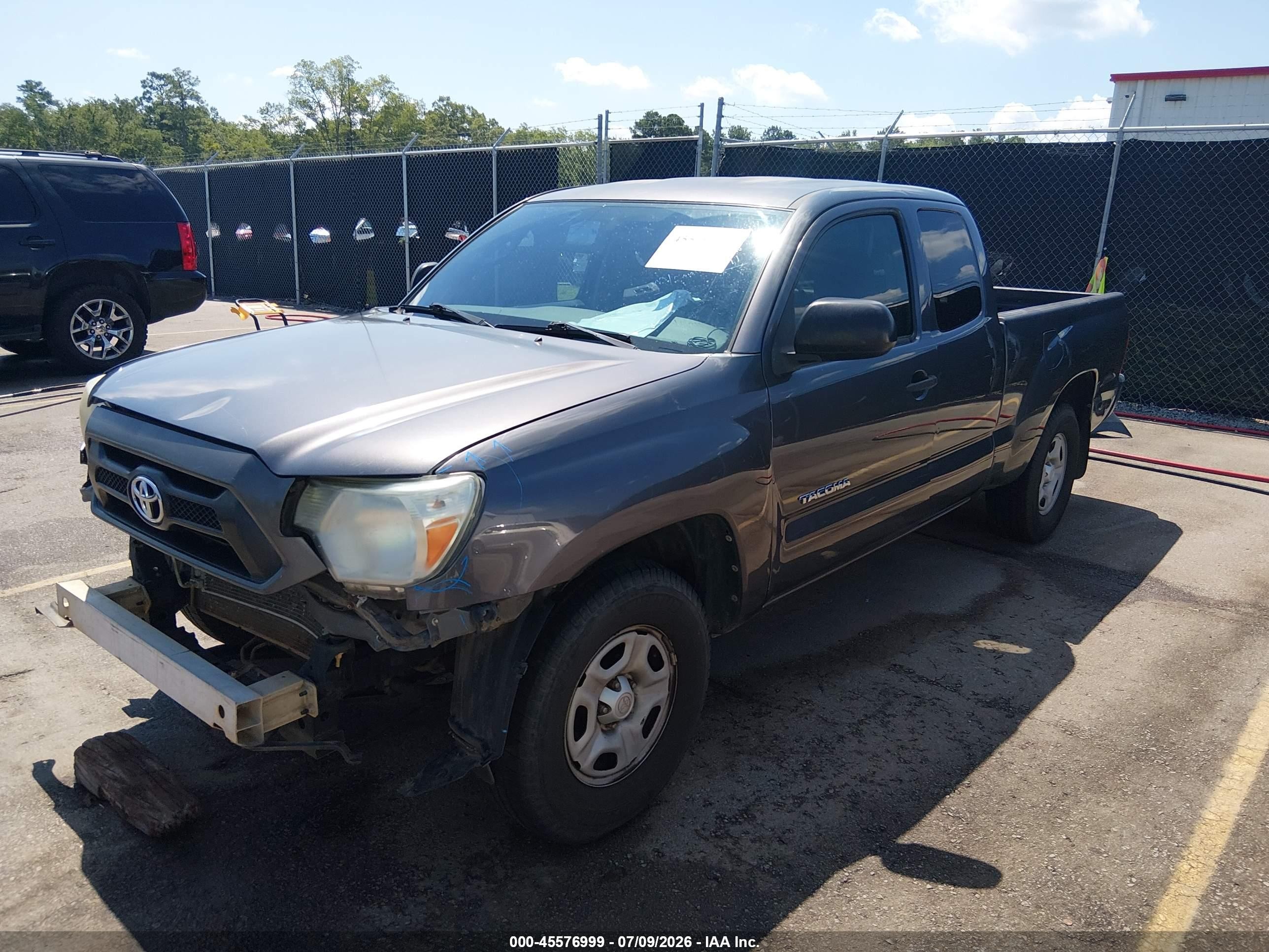 2013 Toyota Tacoma   Gray vin: 5TFTX4CN2DX028919