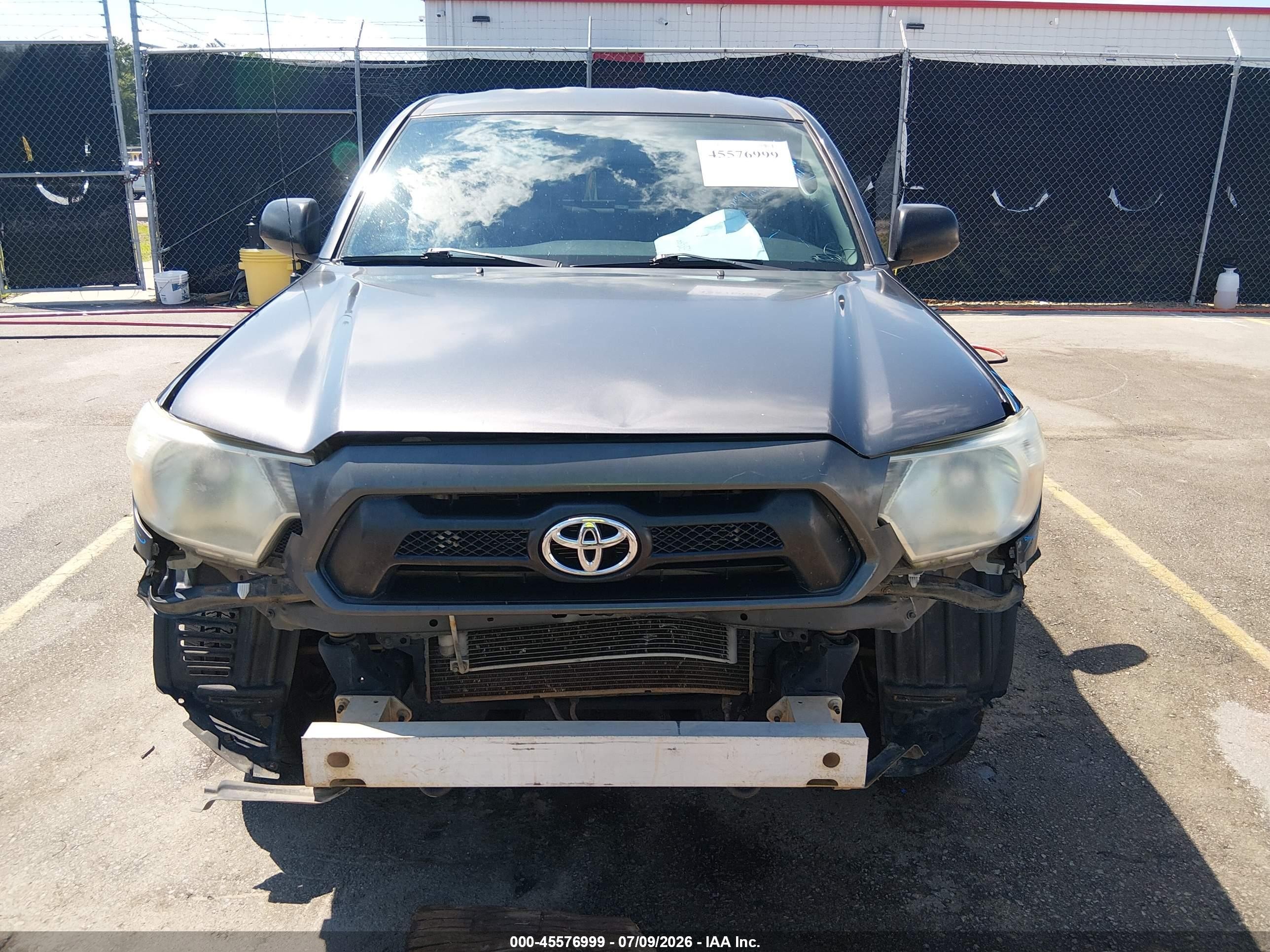 2013 Toyota Tacoma   Gray vin: 5TFTX4CN2DX028919