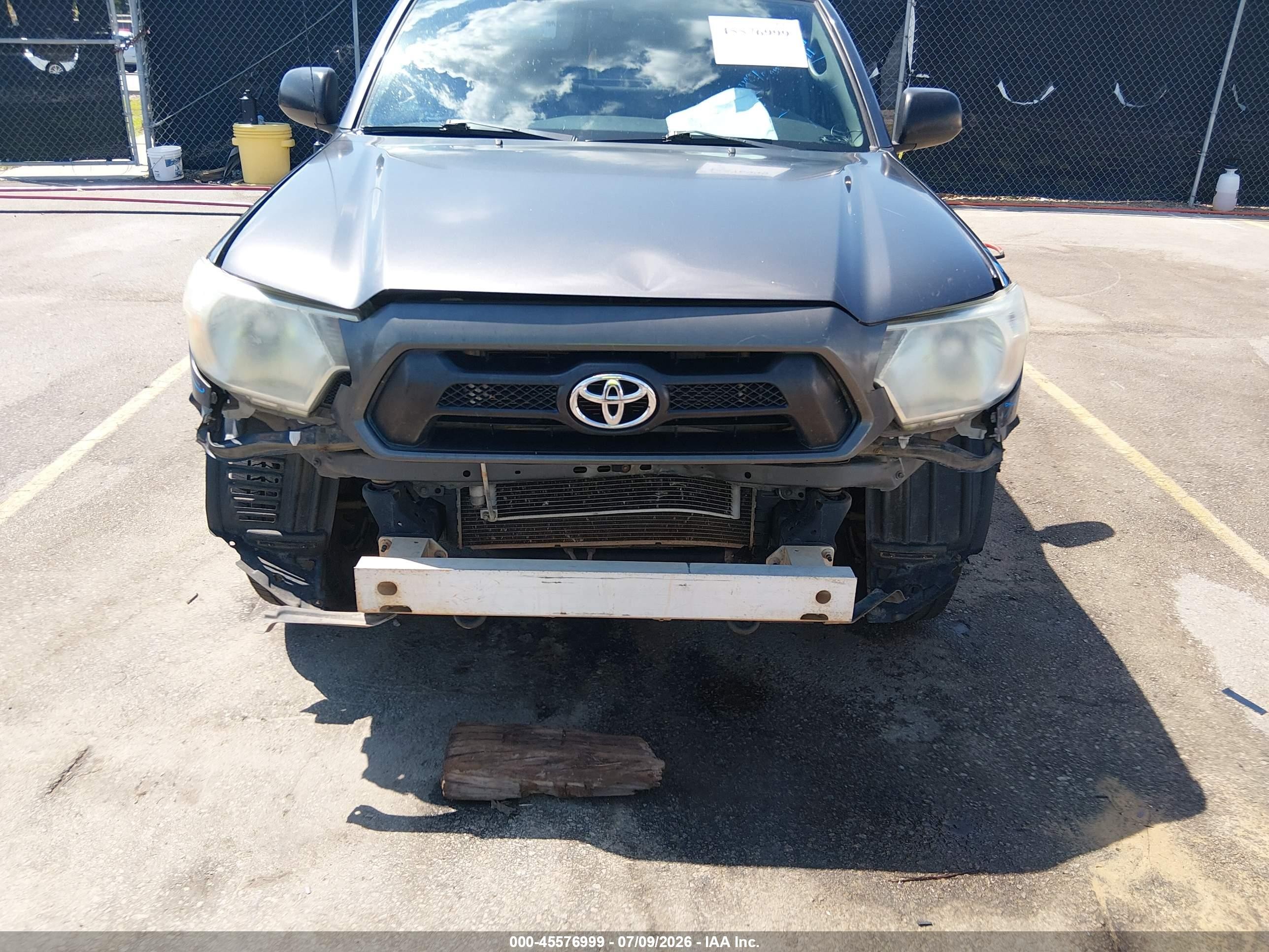 2013 Toyota Tacoma   Gray vin: 5TFTX4CN2DX028919