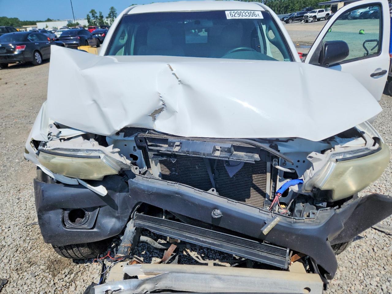 2015 Toyota Tacoma Base White vin: 5TFTX4CN2FX051846
